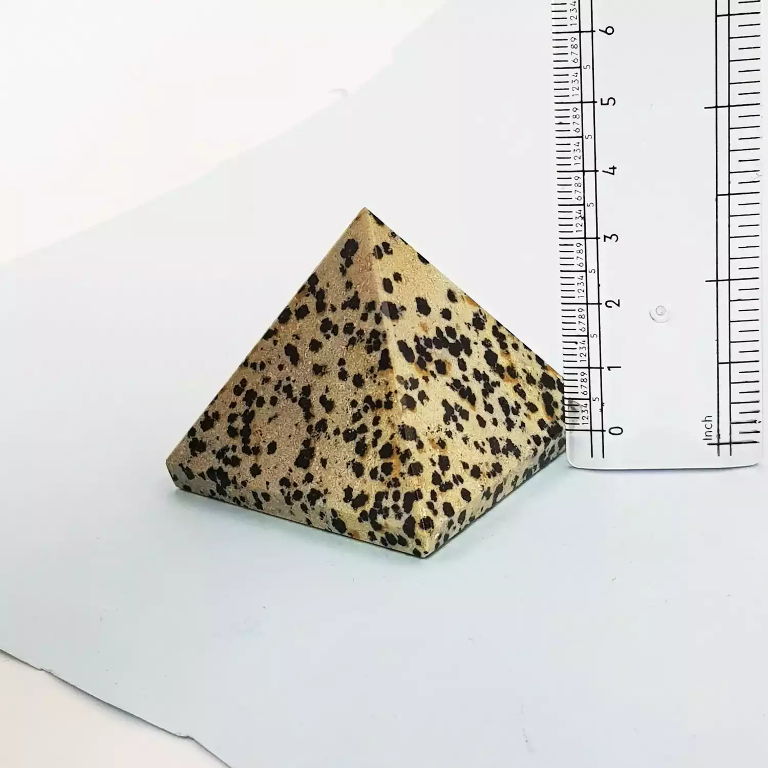 Dalmatian Jasper Crystal Pyramid - Image 5