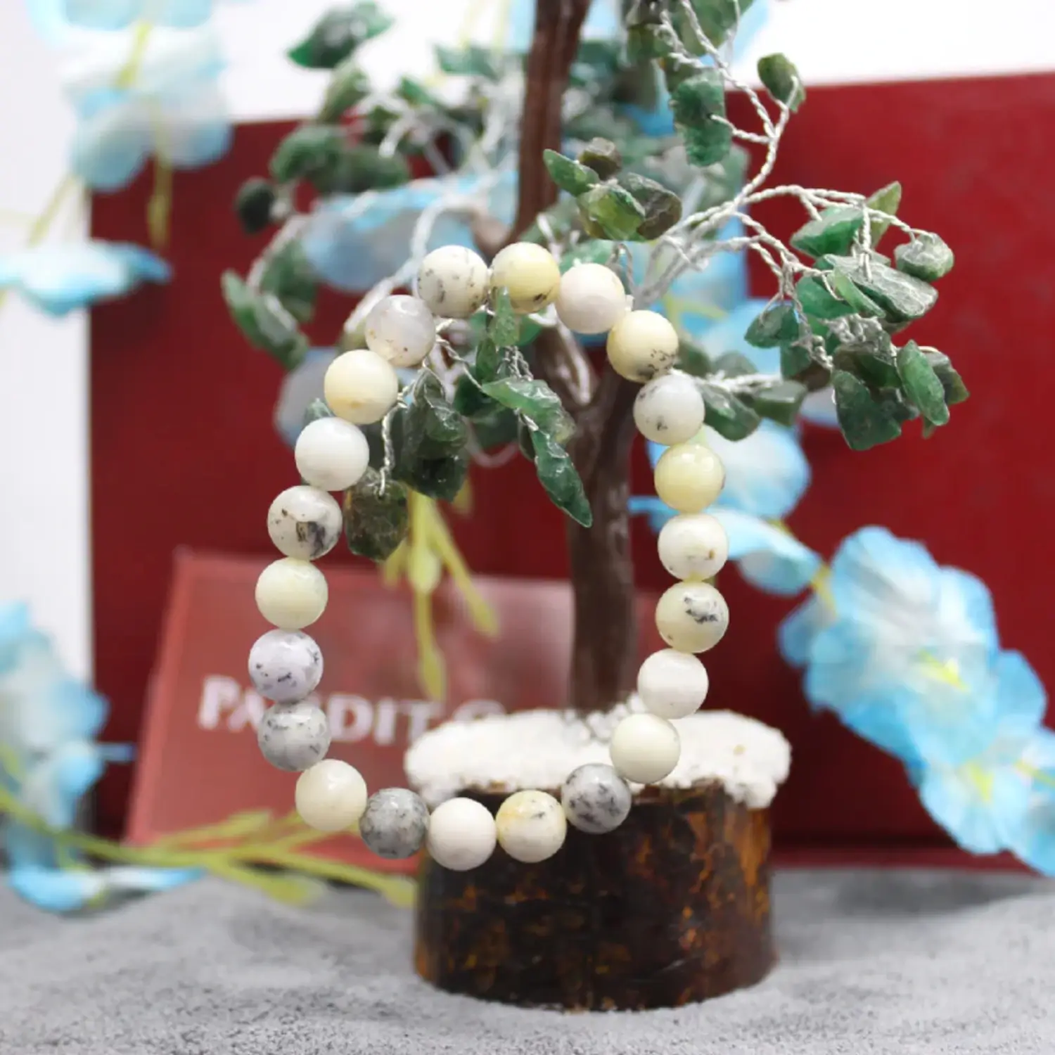 Dendritic Opal Bracelet - To be Grounded and Happy