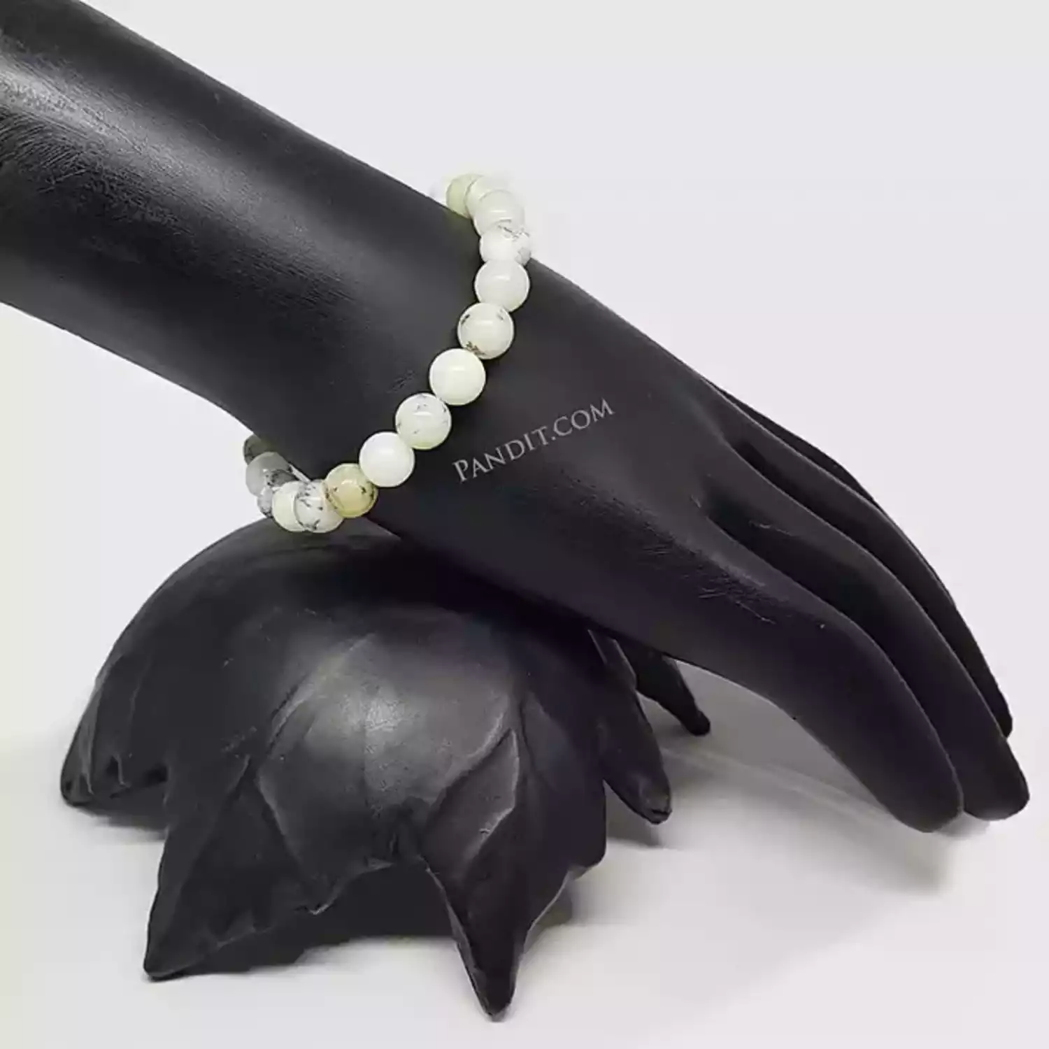 Dendritic Opal Bracelet - To be Grounded and Happy - Image 6