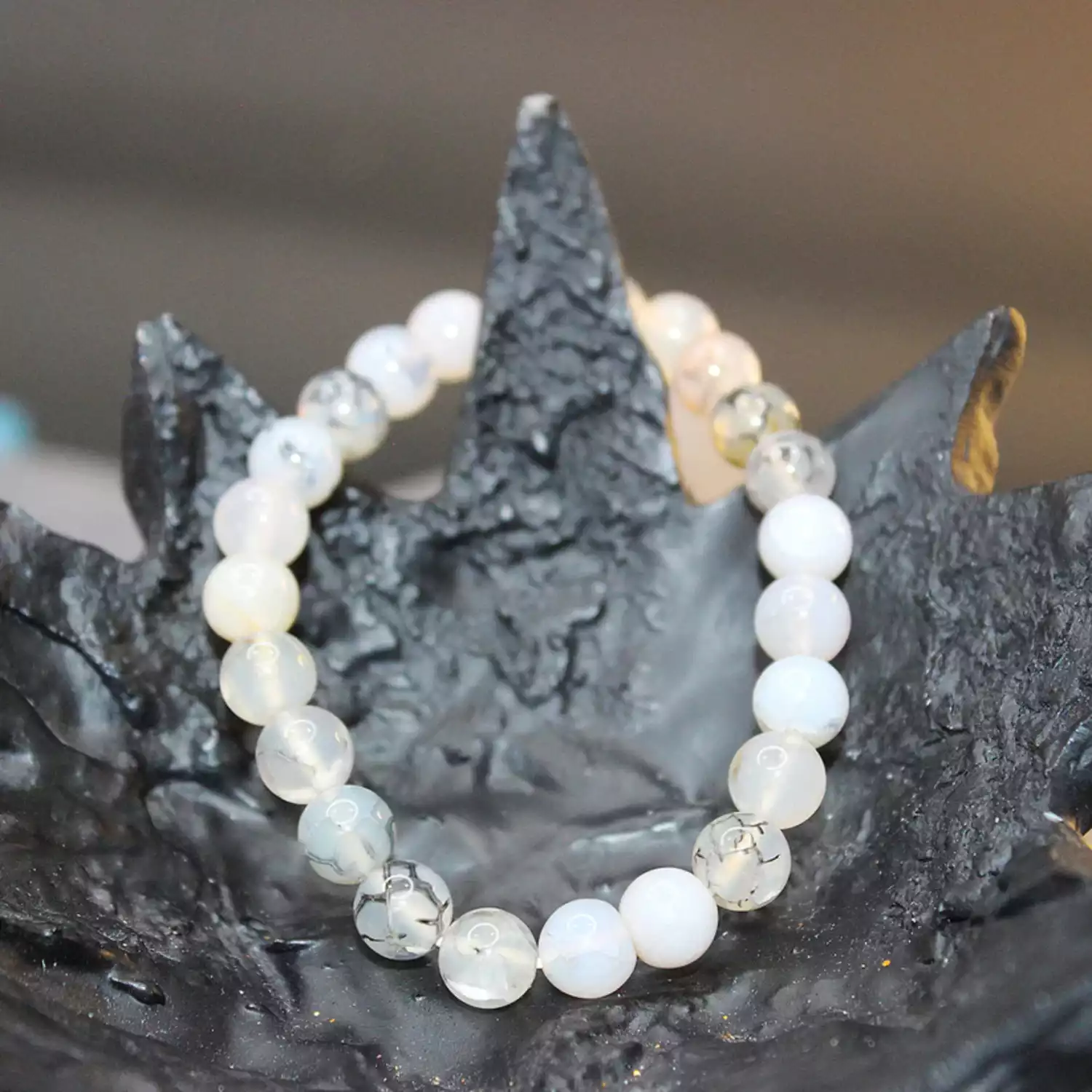 Dragon Vein Agate Bracelet - To Build Self-Respect and Comfort - Image 4