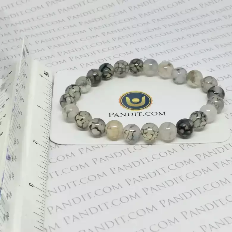 Dragon Vein Agate Bracelet - To Build Self-Respect and Comfort - Image 7