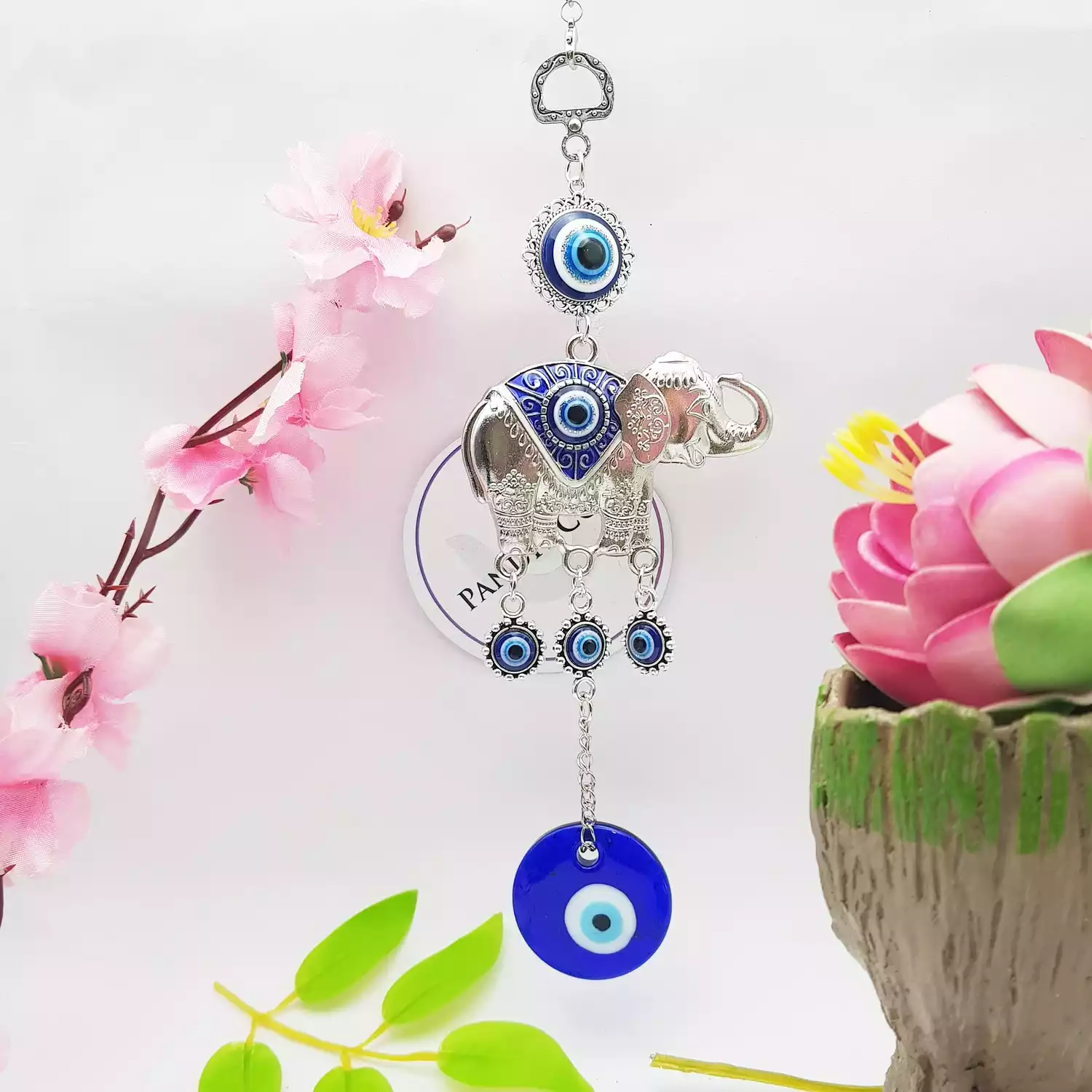Elephant Evil Eye Hanging for Positive Energy - Image 2