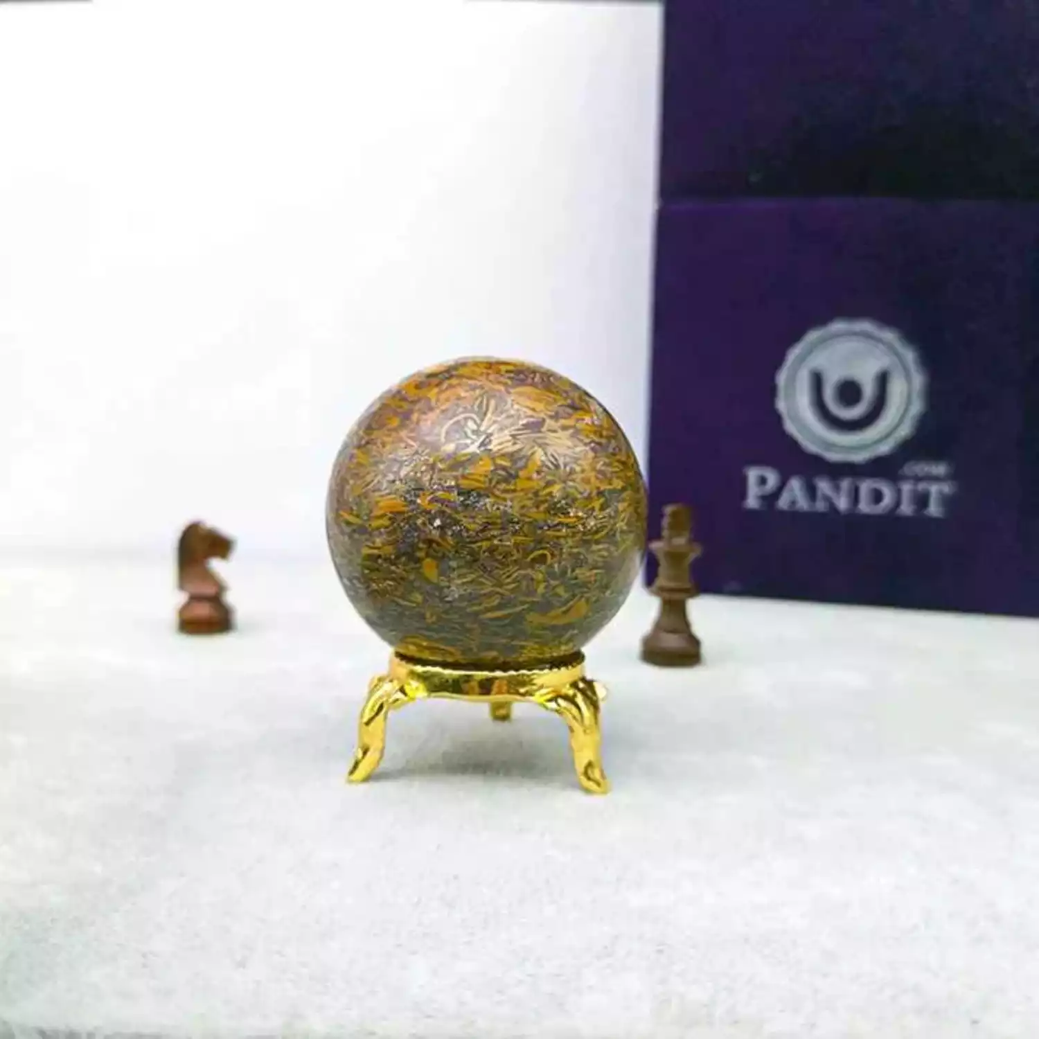Elephant Jasper Crystal Ball - To Create a Protective Shield - Image 5