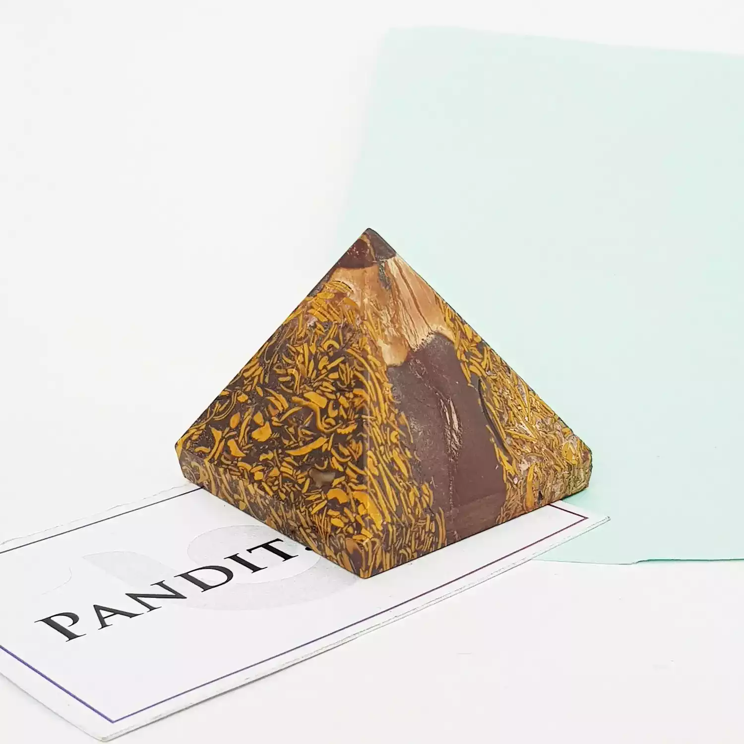 Elephant Jasper Crystal Pyramid - Image 3