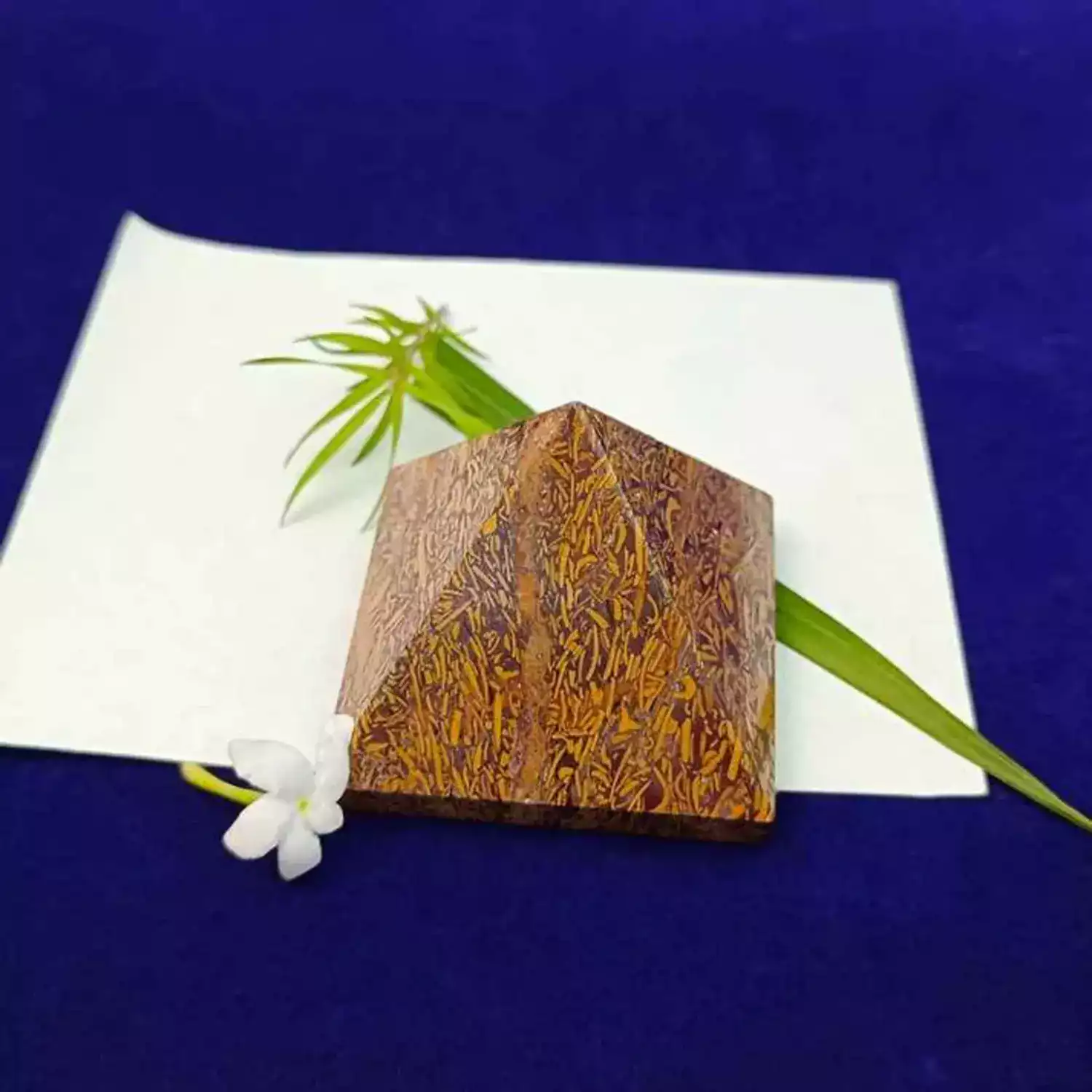 Elephant Jasper Crystal Pyramid - Image 4