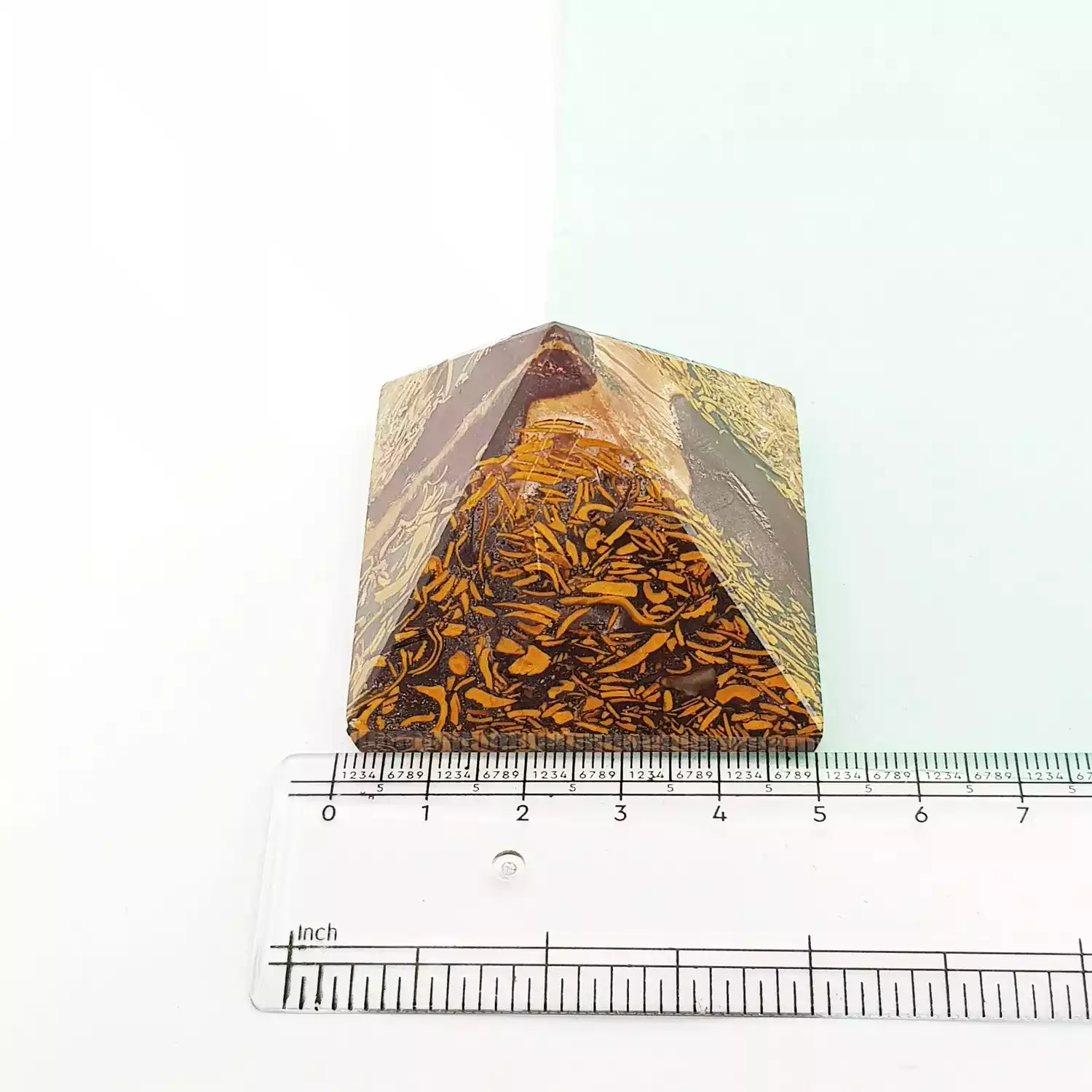 Elephant Jasper Crystal Pyramid - Image 6