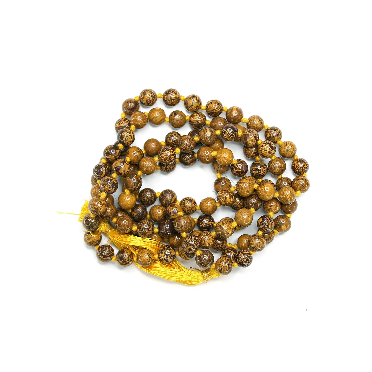 Elephant Jasper Mala - Image 4