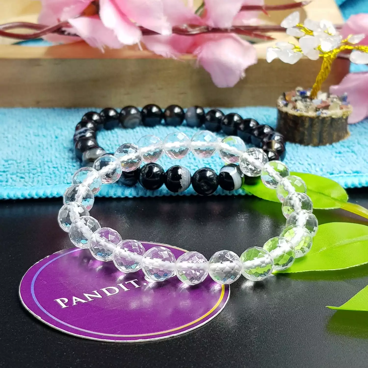Gemini and Capricorn Zodiac Compatibility Bracelet