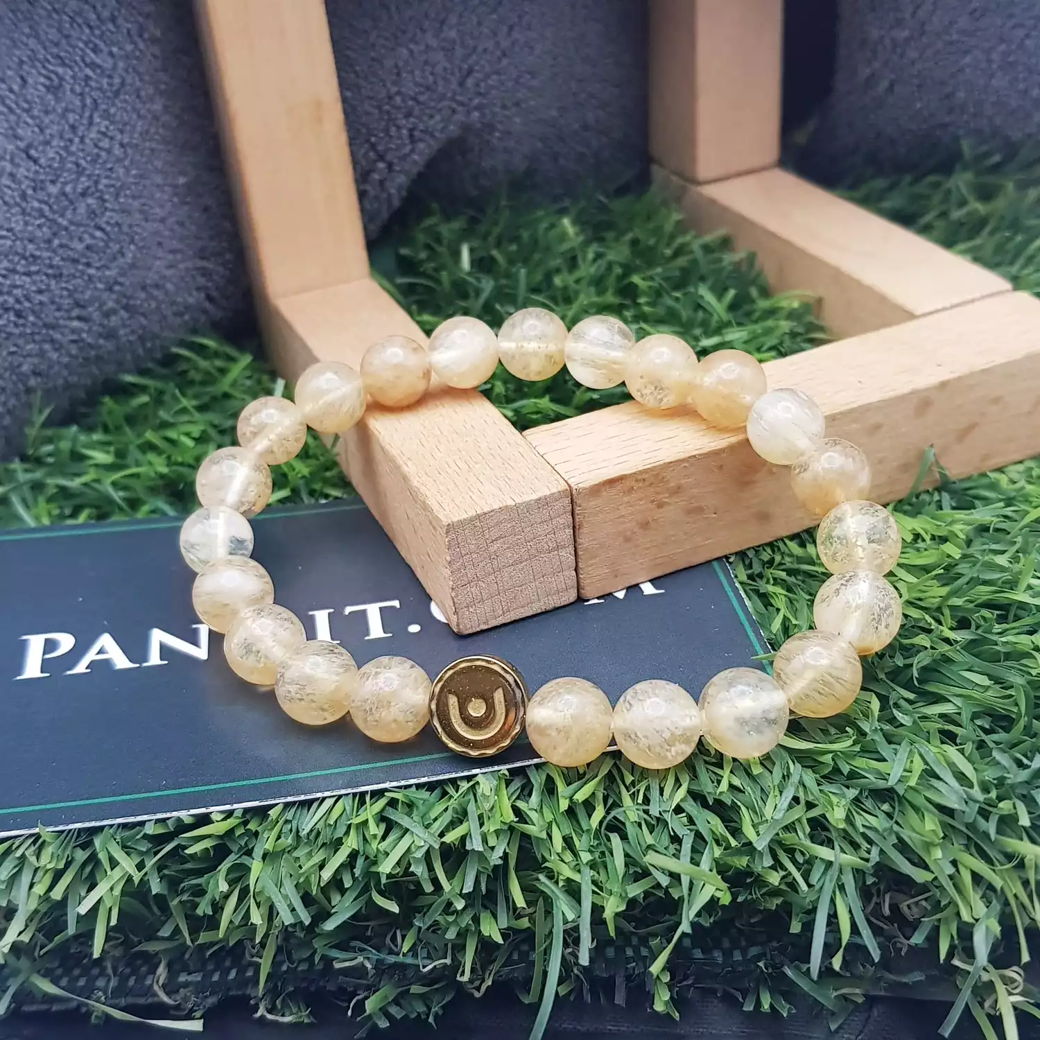 Golden Healer Quartz Bracelet - To Eliminates Impurities