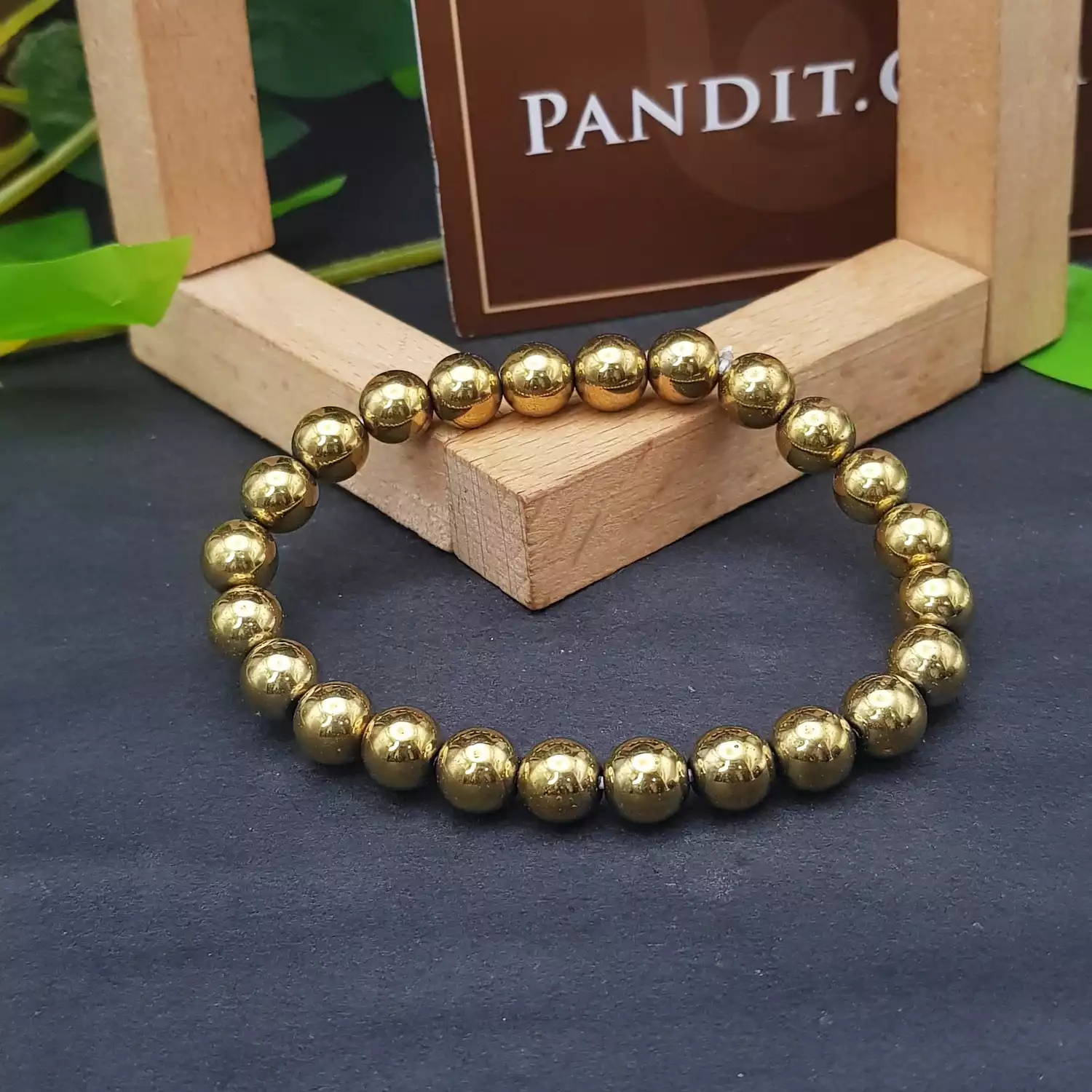 Golden Hematite Bracelet - For Successful Career and Social Image - Image 2