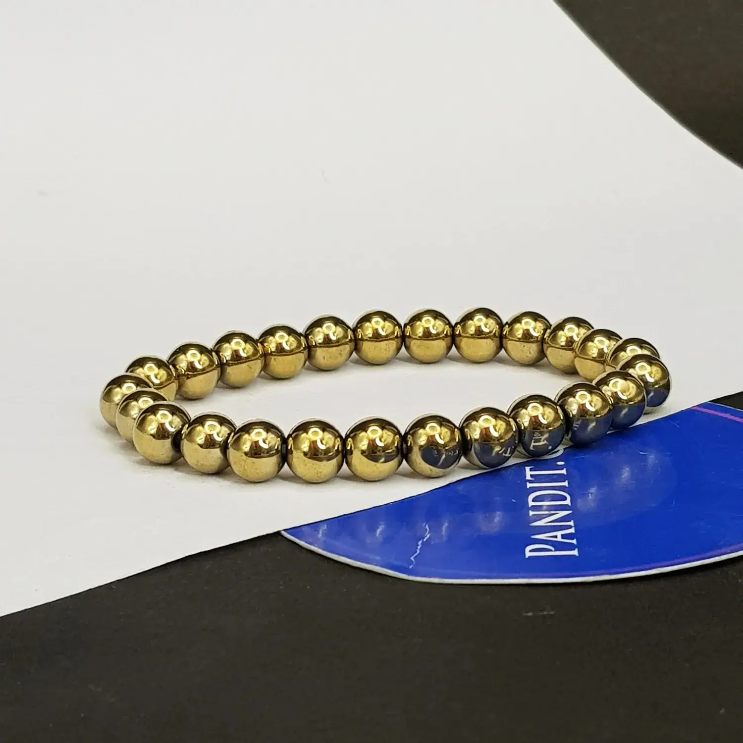 Golden Hematite Bracelet - For Successful Career and Social Image - Image 3