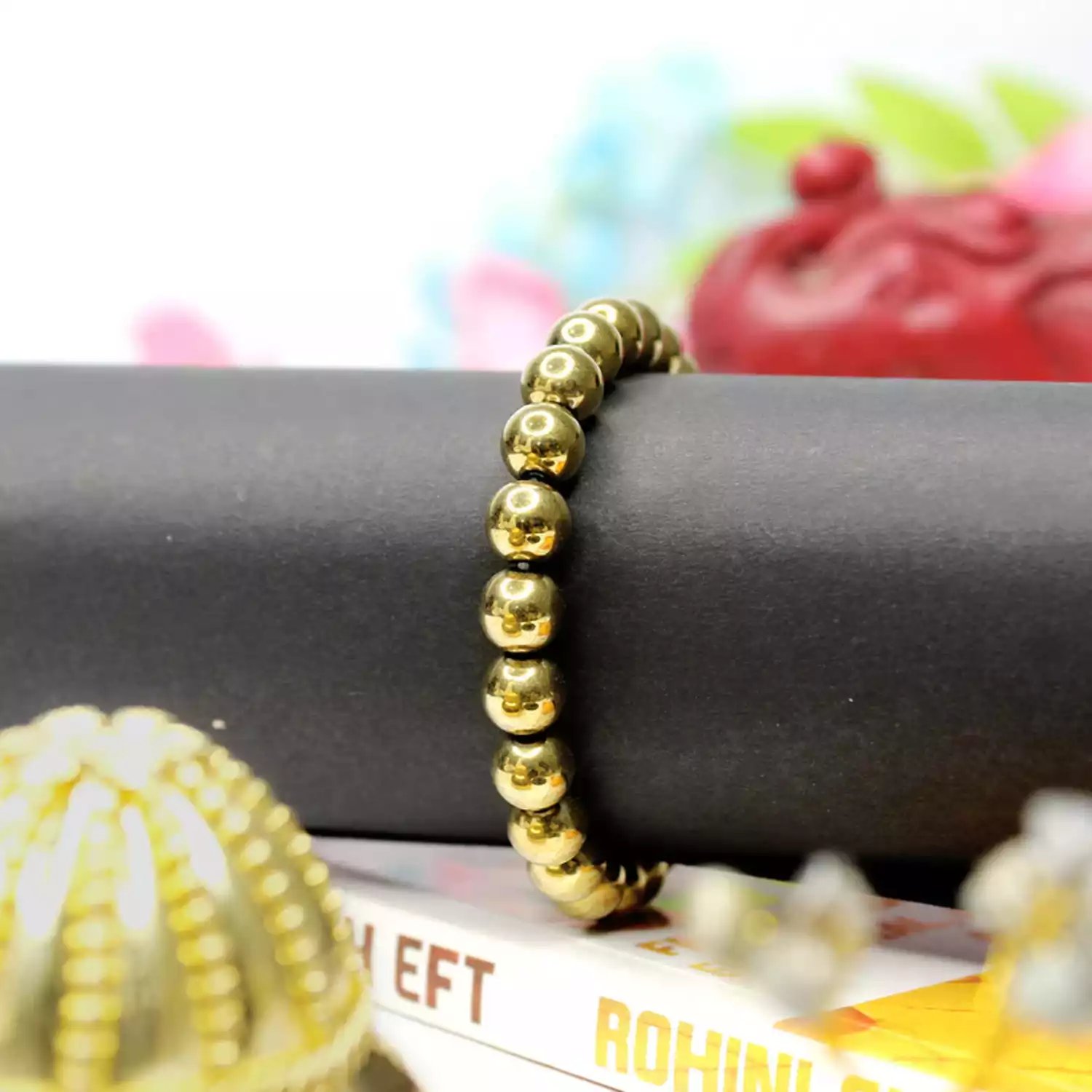 Golden Hematite Bracelet - For Successful Career and Social Image - Image 4