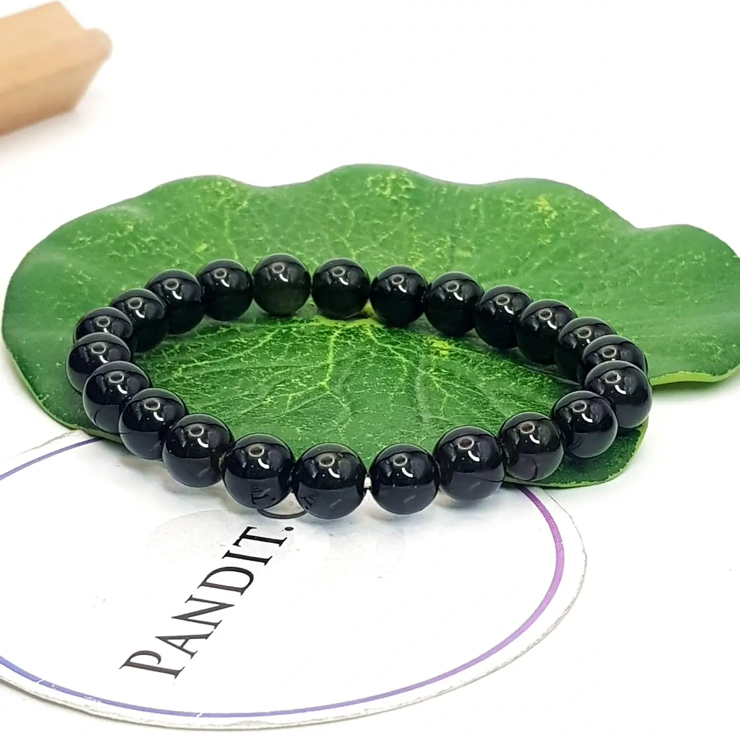 Golden Obsidian Bracelet - To Heal Traumas and Neuron Disorders - Image 2