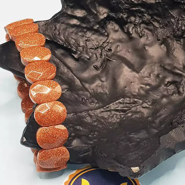 Golden Sunstone Oval Faceted Bracelet - For Government Benefits - Image 4
