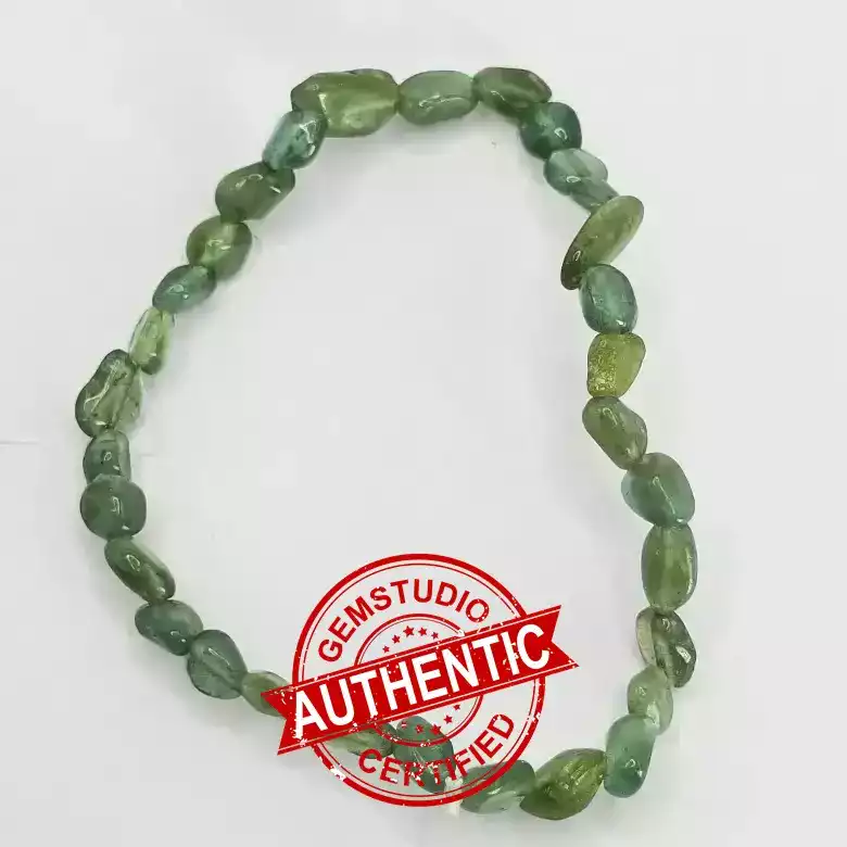 Green Apatite Tumble Bracelet - To Revitalize Mind & Spirit - Image 5