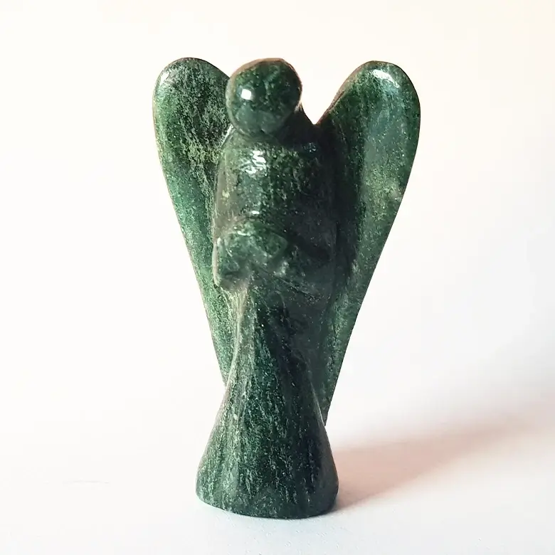 Green Aventurine Angel - For Prosperity & Business Profits - Image 6