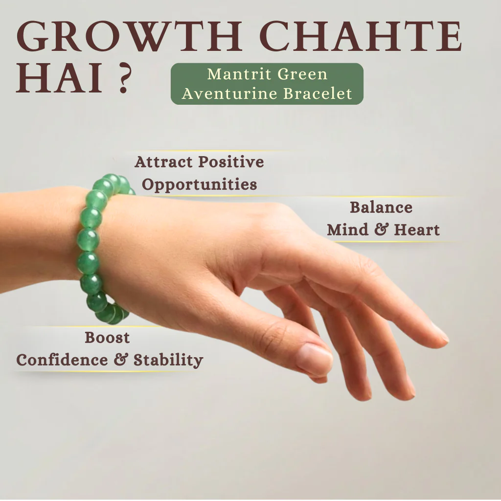 Green Aventurine Bracelet - For Sharp Mind & Academic Success - Image 7