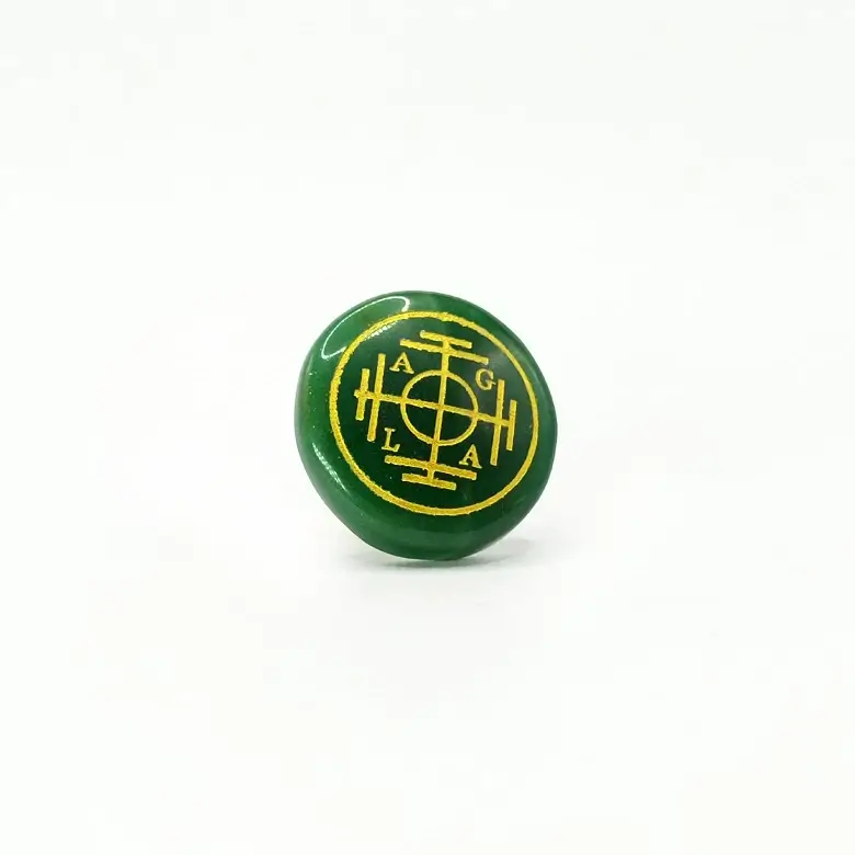 Green Aventurine Coin for Wealth and Success - Image 7