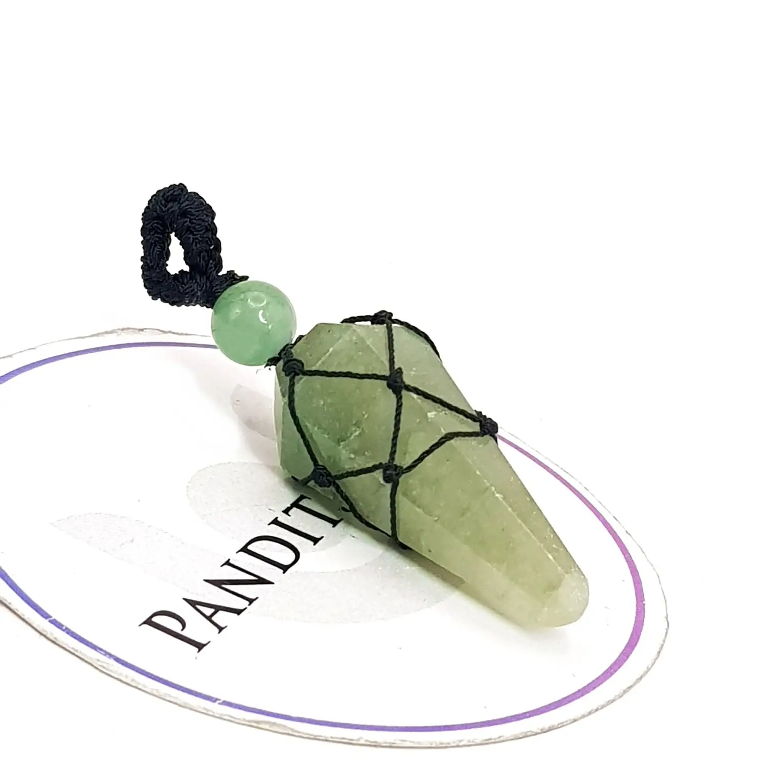 Green Aventurine Dowsing Pendulum - Image 7
