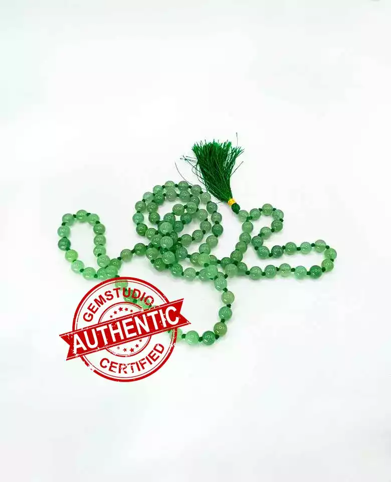 Green Aventurine Mala - For Business Skills & Huge Gains - Image 4