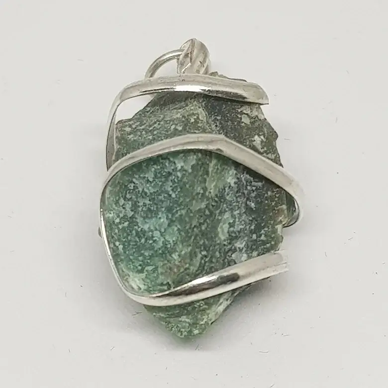 Green Aventurine Spiral Pendant - Image 4