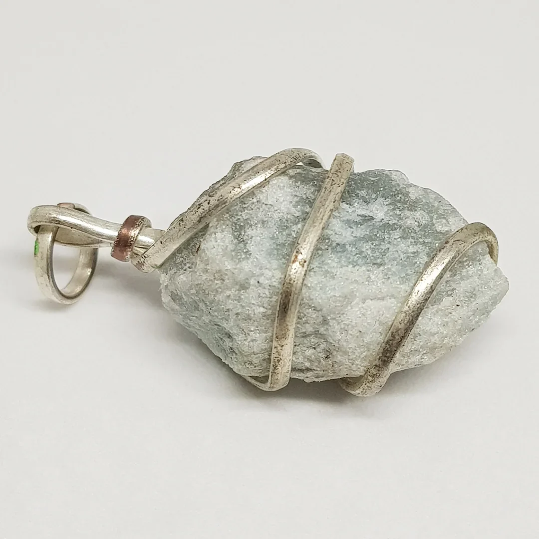 Green Aventurine Spiral Pendant - Image 8