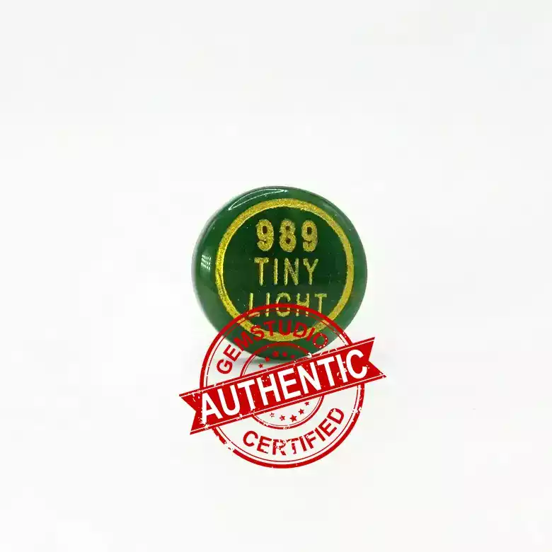 Green Aventurine Tiny Light Switchword Coin For Weight Loss - Image 7