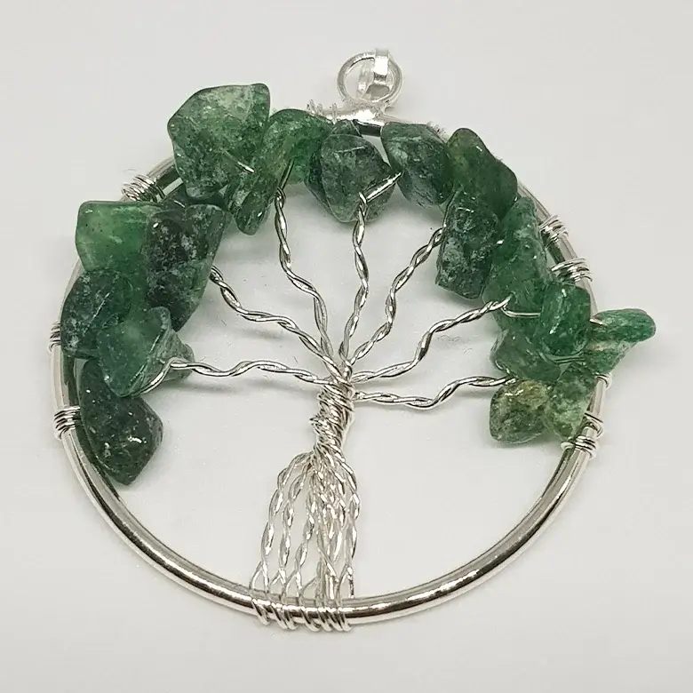 Green Aventurine Tree of Life Pendant - Image 8