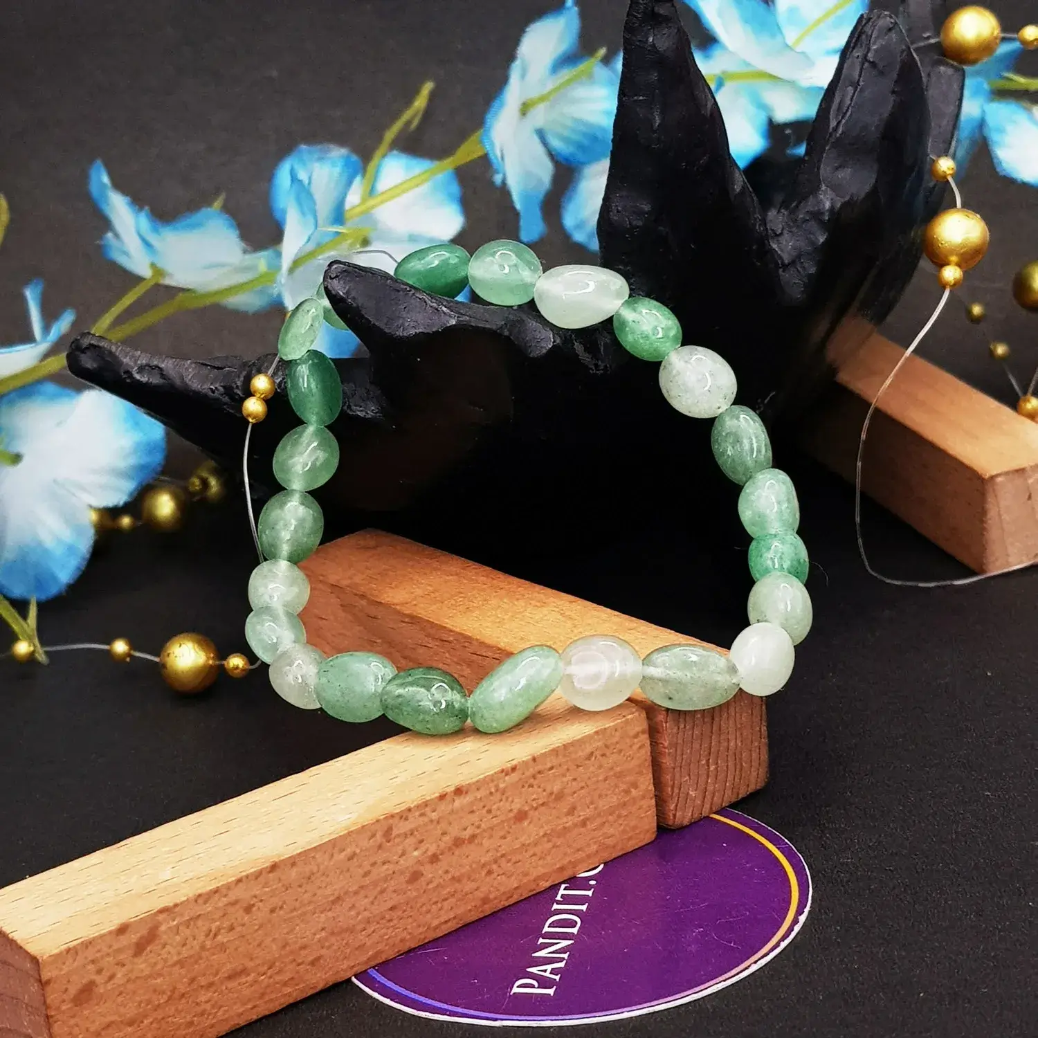 Green Aventurine Tumble Bracelet - For Profitable Opportunities