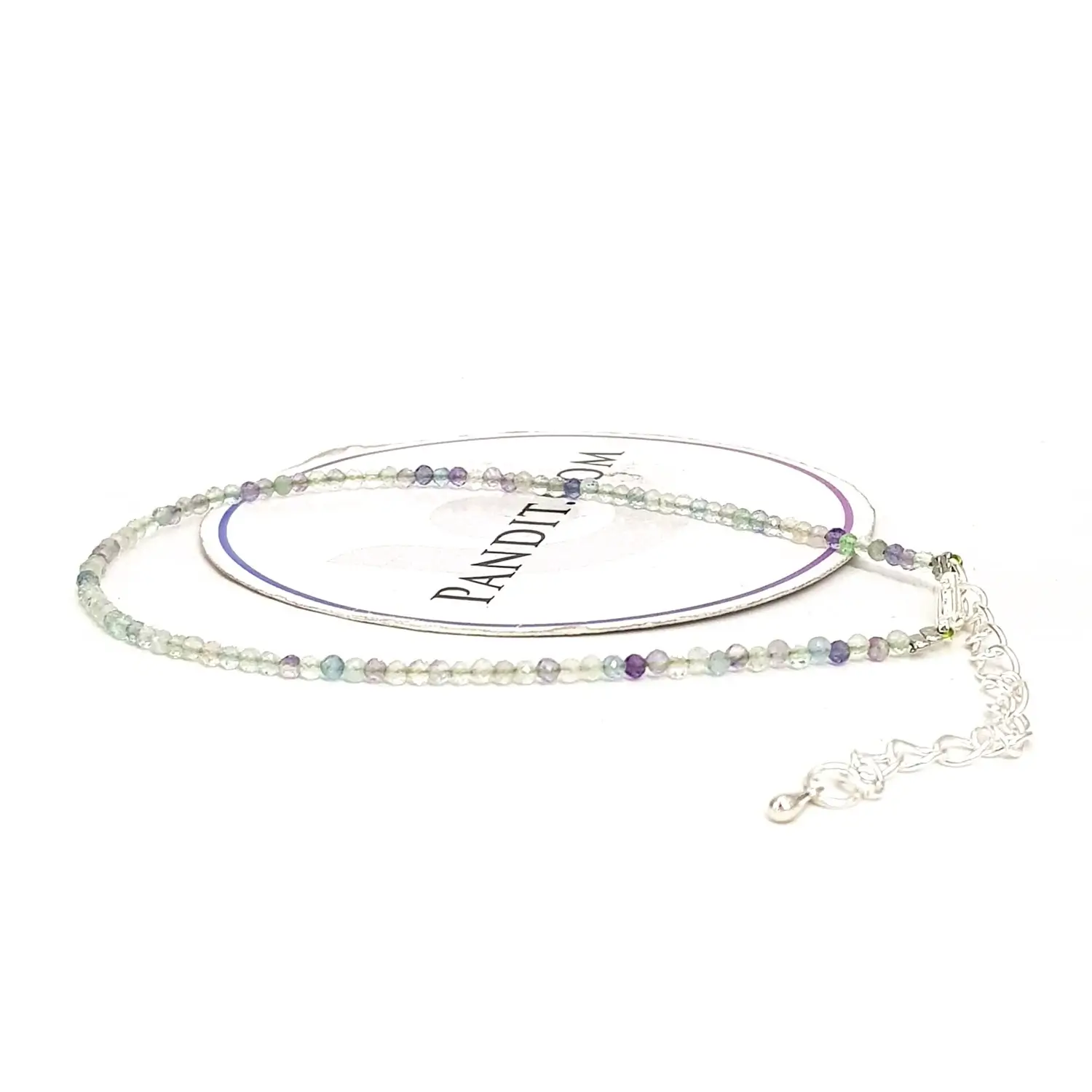 Green Fluorite Anklet - Image 2