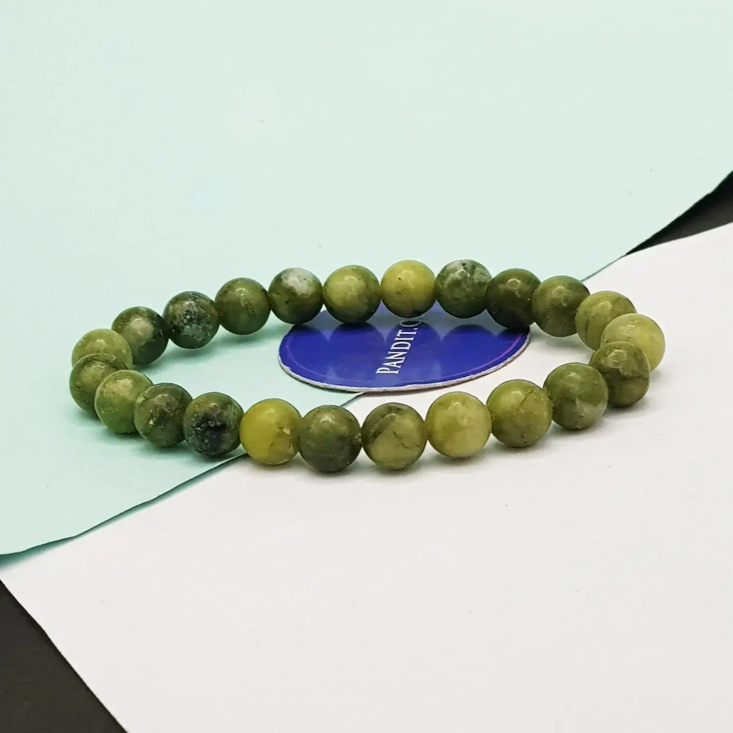 Green Jade Bracelet - For Academic Success & Career Opportunities - Image 4