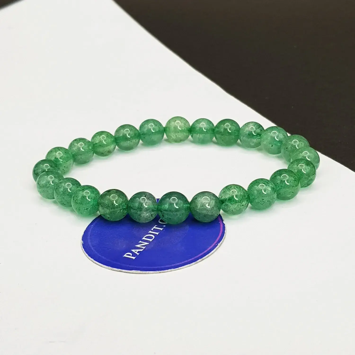 Green Strawberry Bracelet - For Good Health and Creativity - Image 4