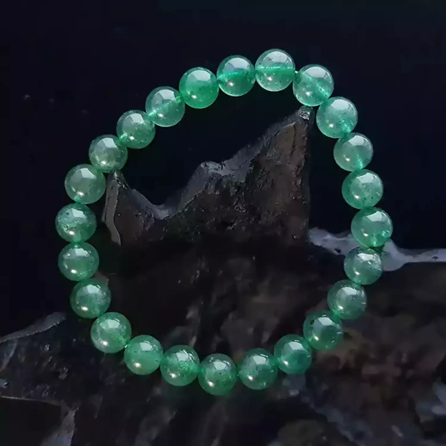 Green Strawberry Bracelet - For Good Health and Creativity - Image 5