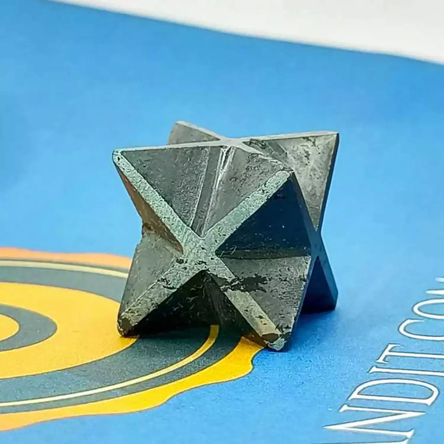 Hematite Merkaba Star - For Emotional and Mental Stability - Image 5