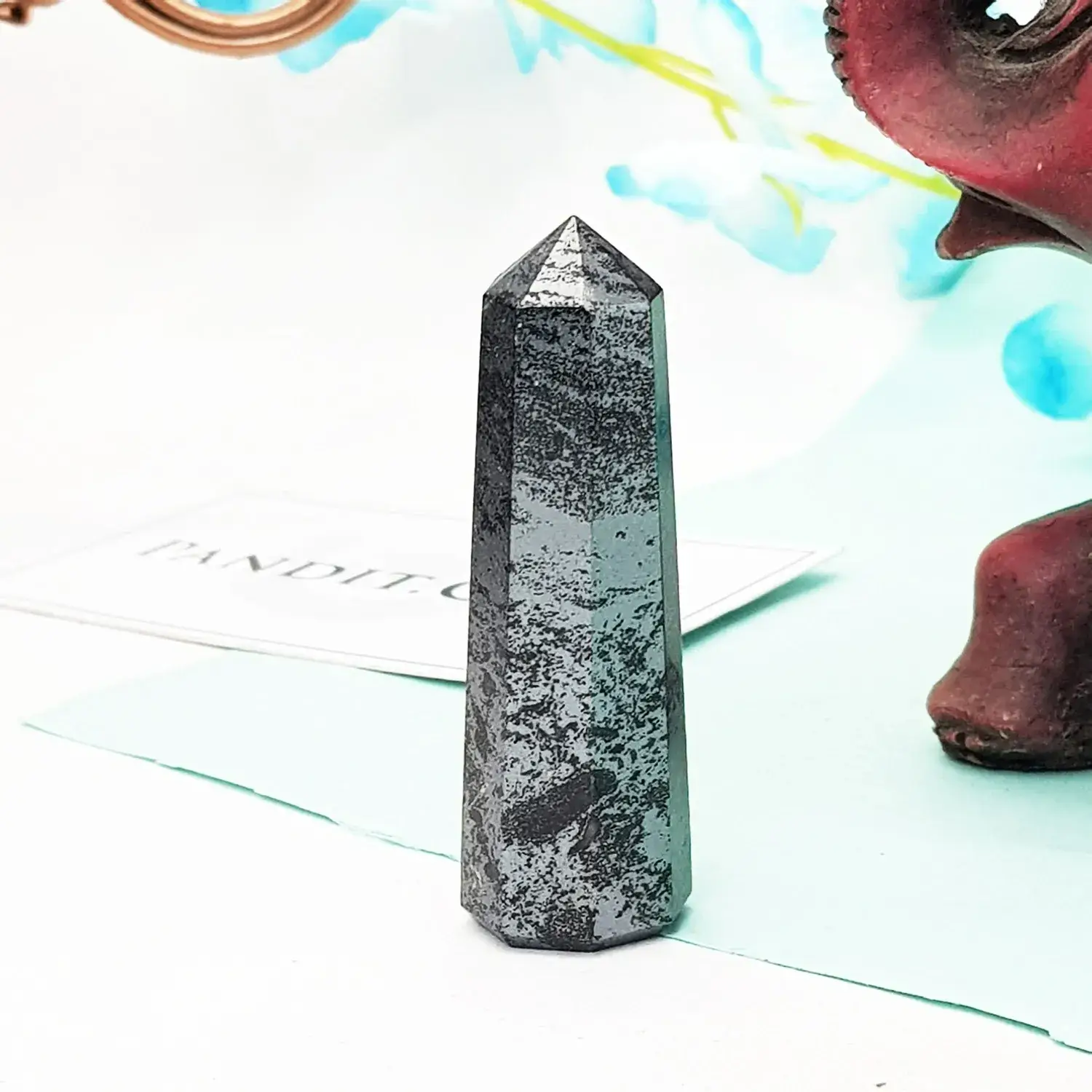 Hematite Pencil Tower Point - Image 3
