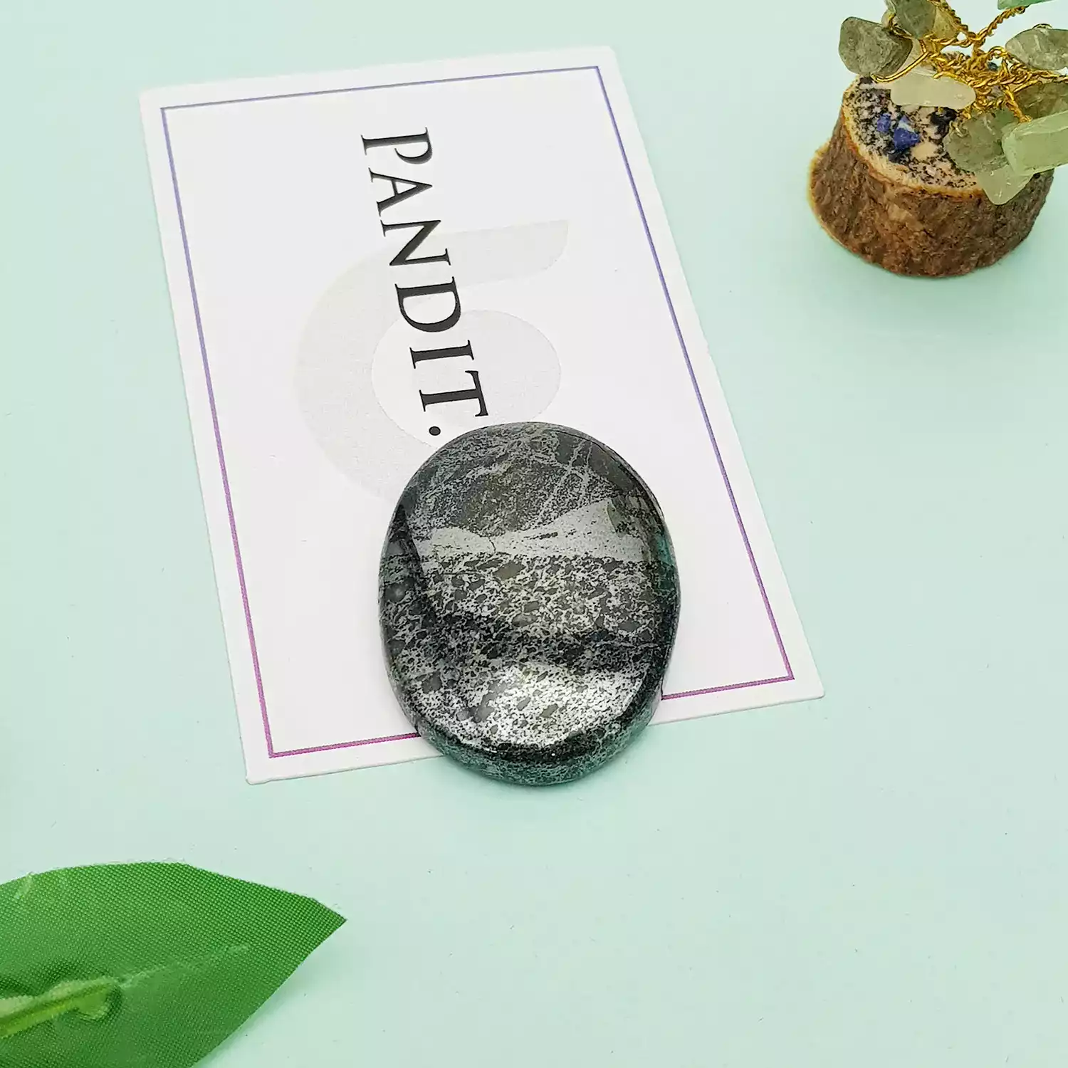 Hematite Worry Stone - To Balance Emotions & Rationality - Image 2