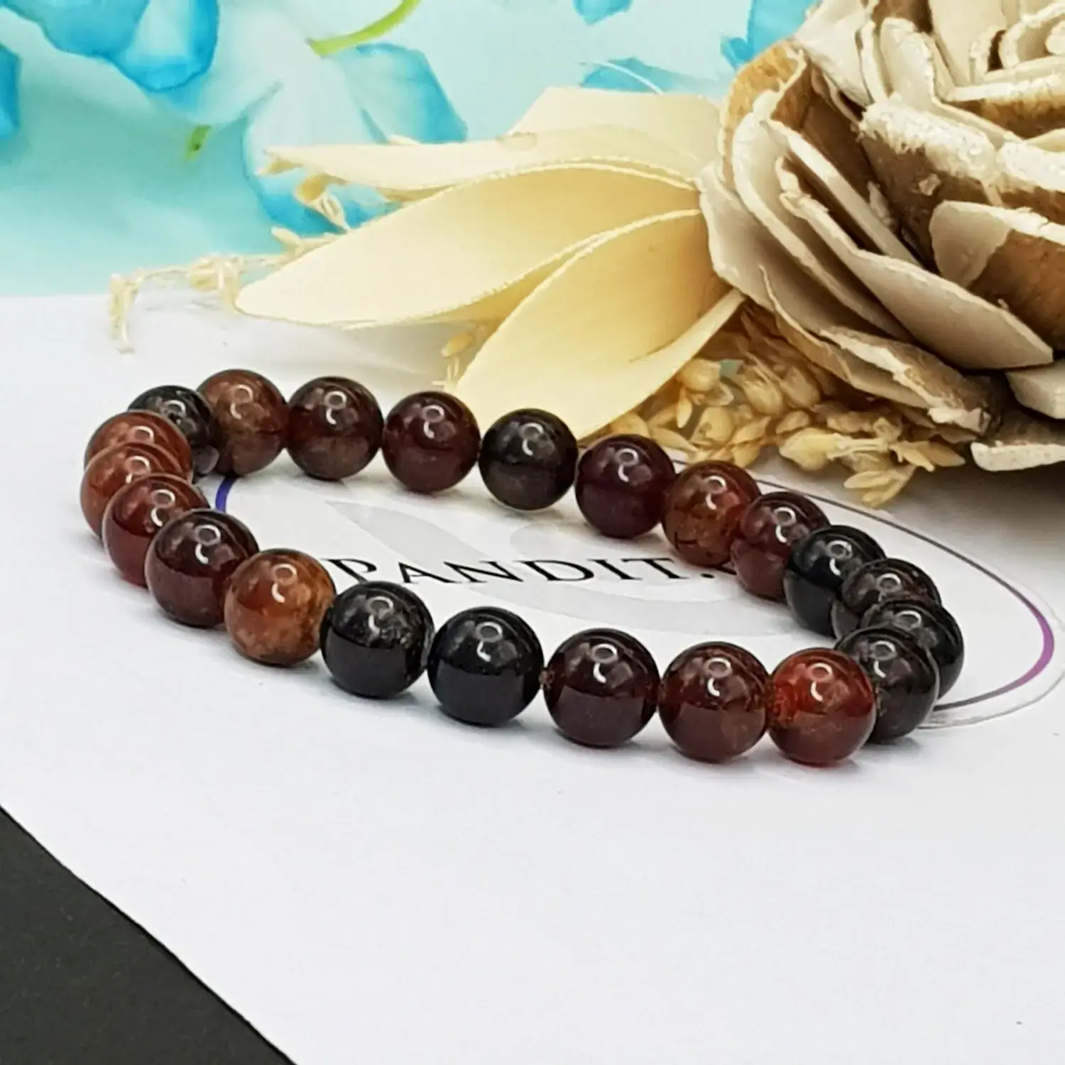 Hessonite Bracelet - Gomed Bracelet - To Sharpen the Brain