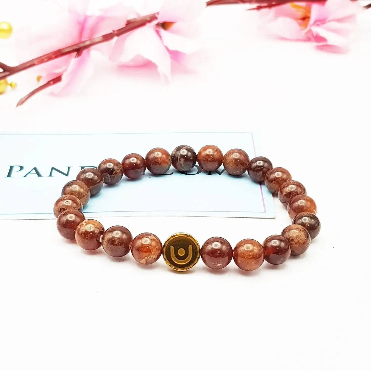 Hessonite Bracelet - Gomed Bracelet - To Sharpen the Brain - Image 5