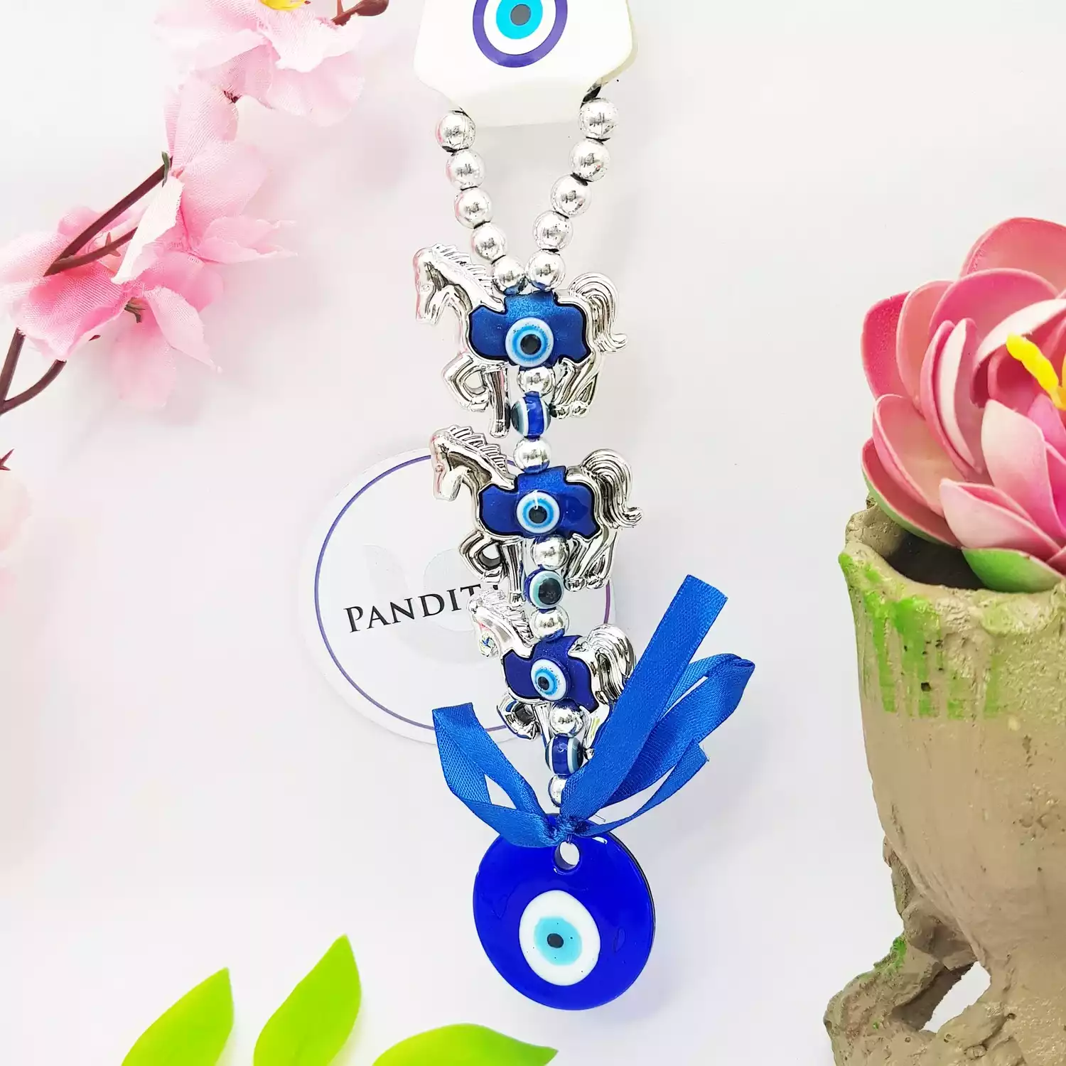 Horse Evil Eye Hanging for Good Luck - Image 3