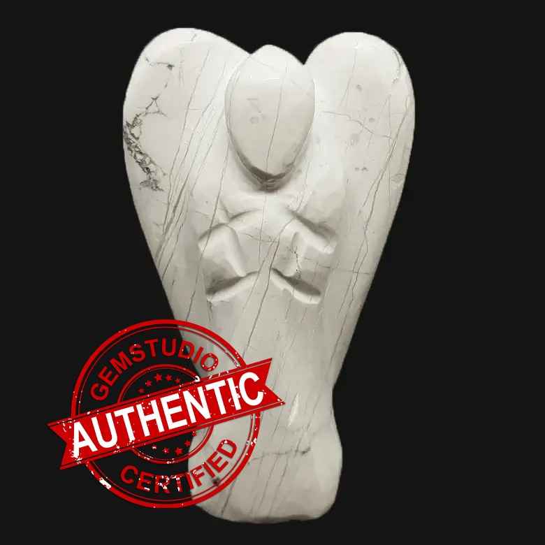 Howlite Angel - Image 7