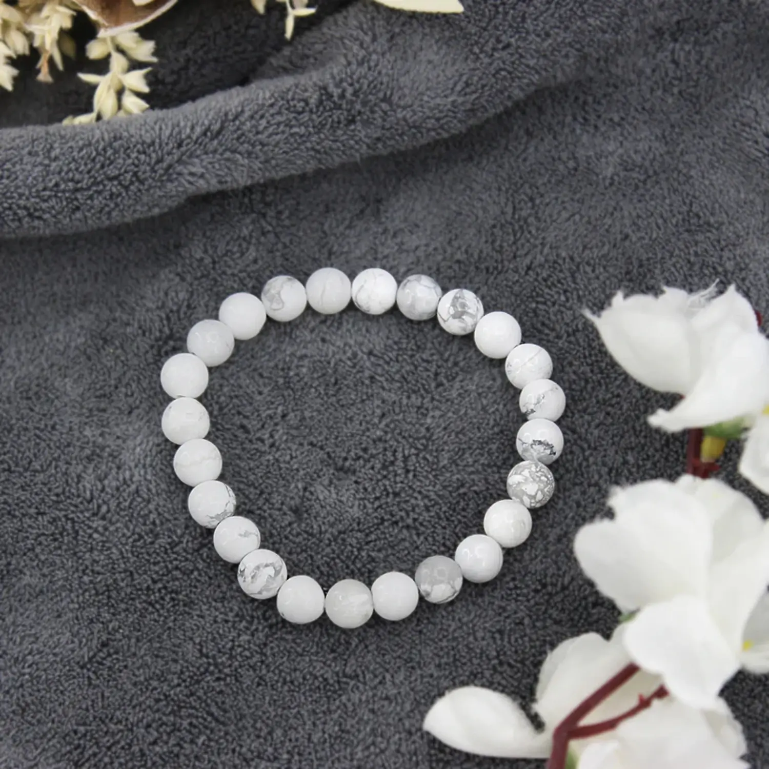 Howlite Bracelet - To Controls Emotions and Overthinking - Image 6