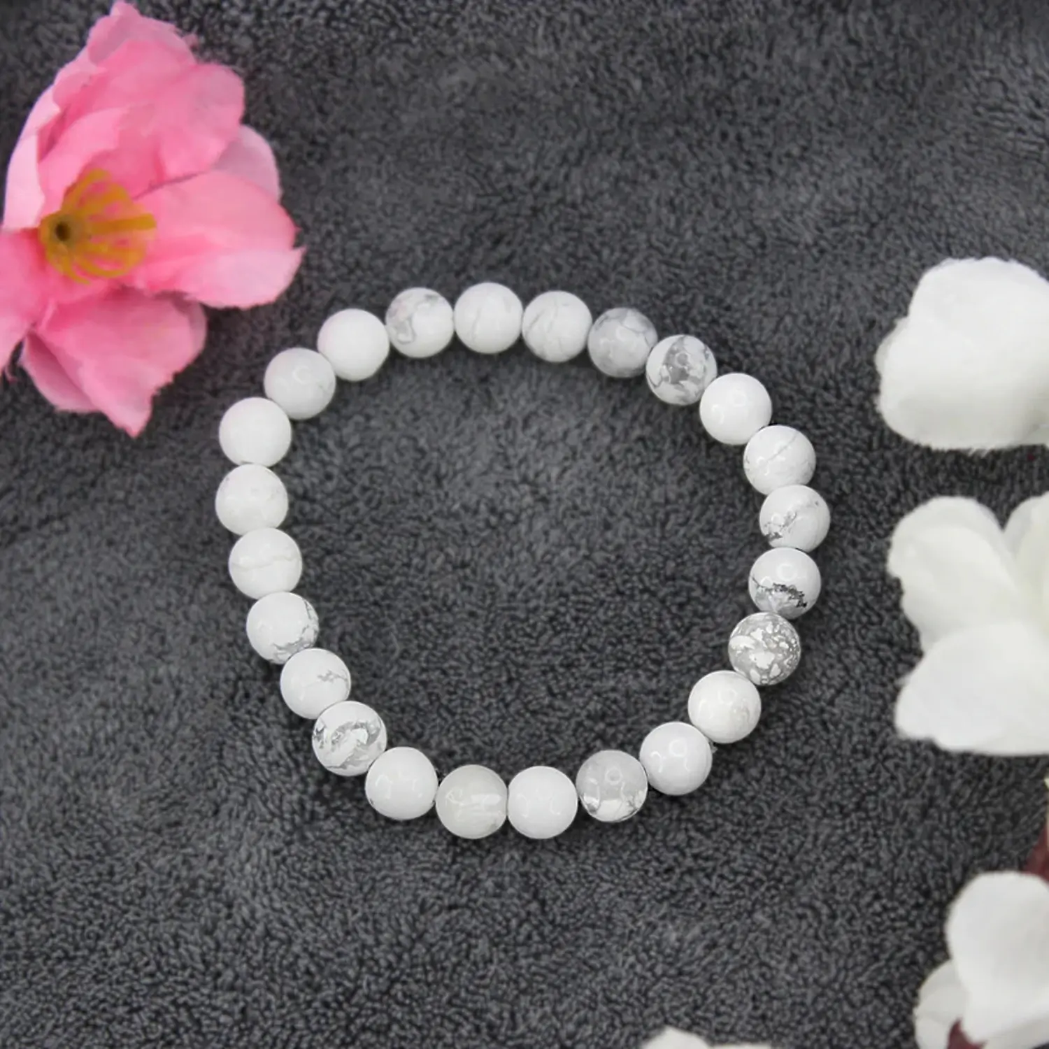 Howlite Bracelet - To Controls Emotions and Overthinking - Image 7