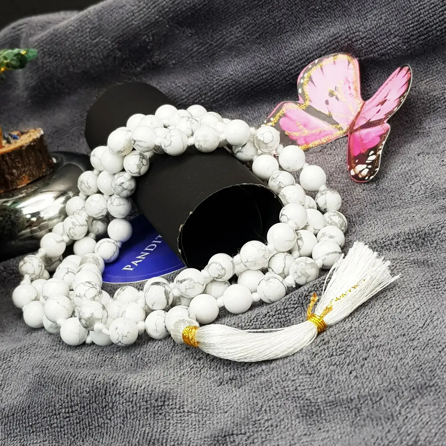 Howlite Mala - To Control Emotions & Develop Inner Bliss