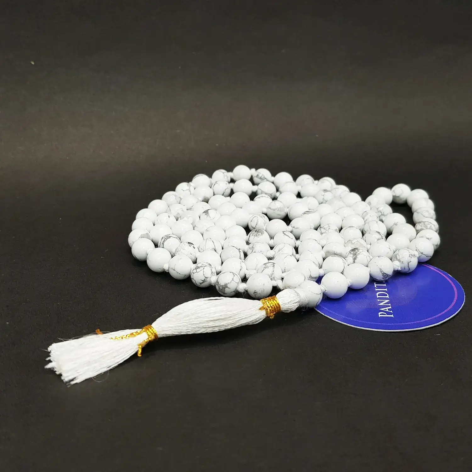 Howlite Mala - To Control Emotions & Develop Inner Bliss - Image 2