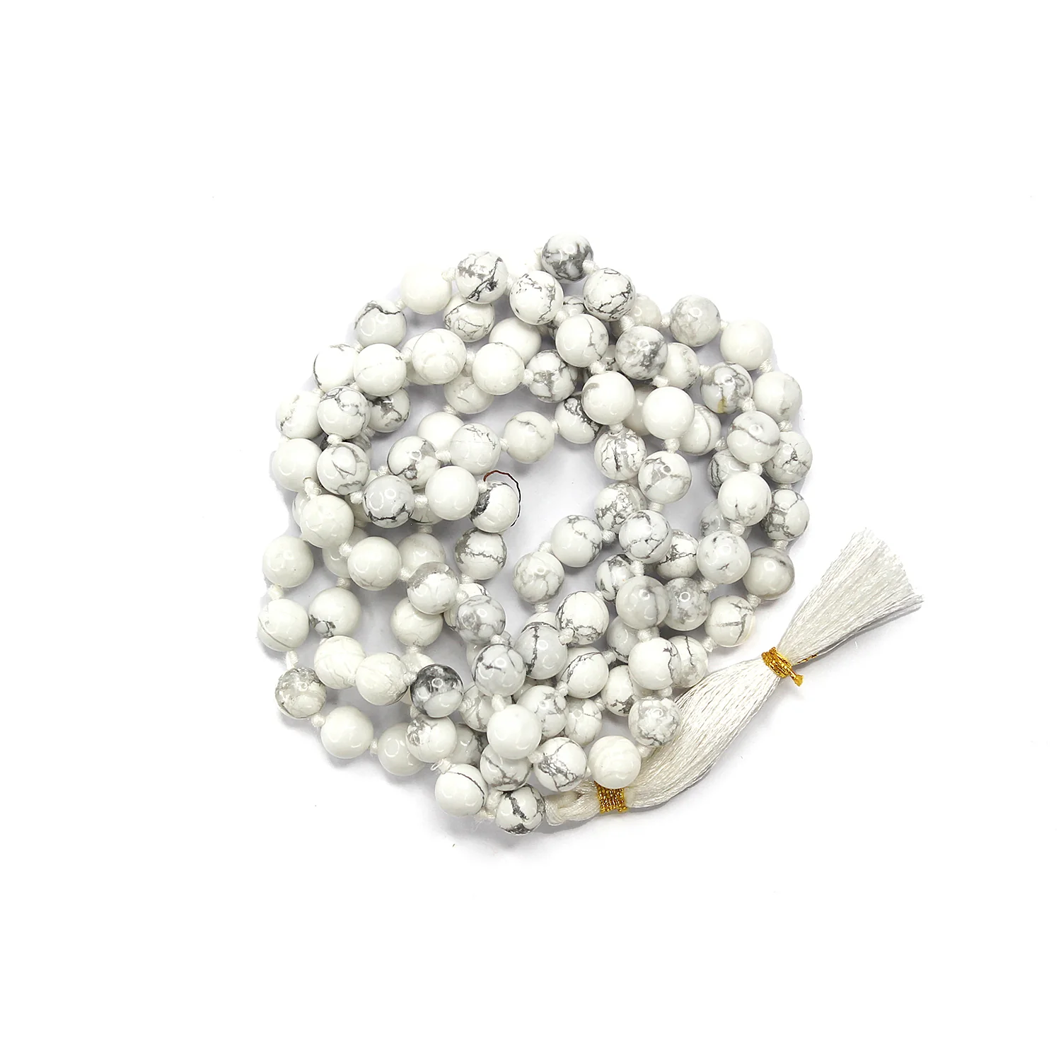Howlite Mala - To Control Emotions & Develop Inner Bliss - Image 4
