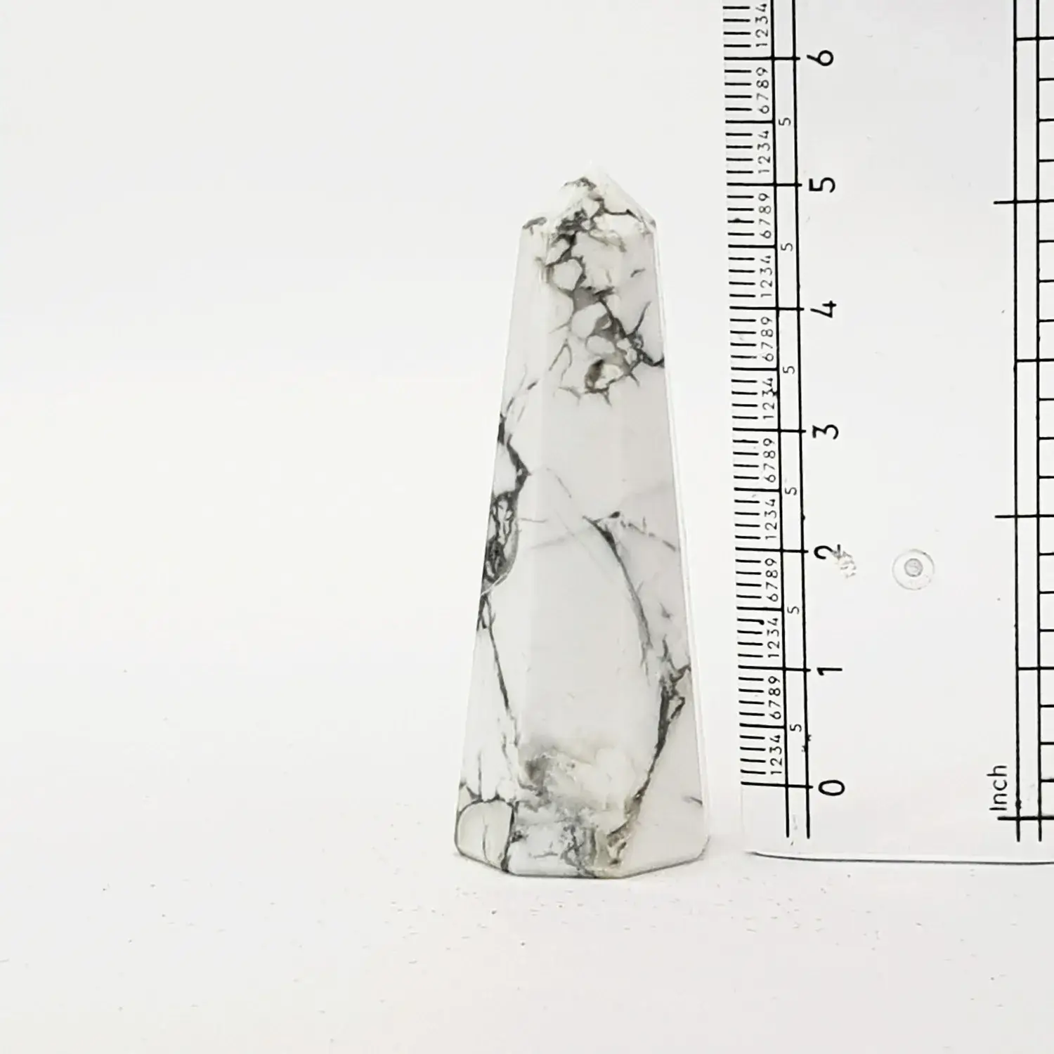 Howlite Pencil Tower Point - Image 5