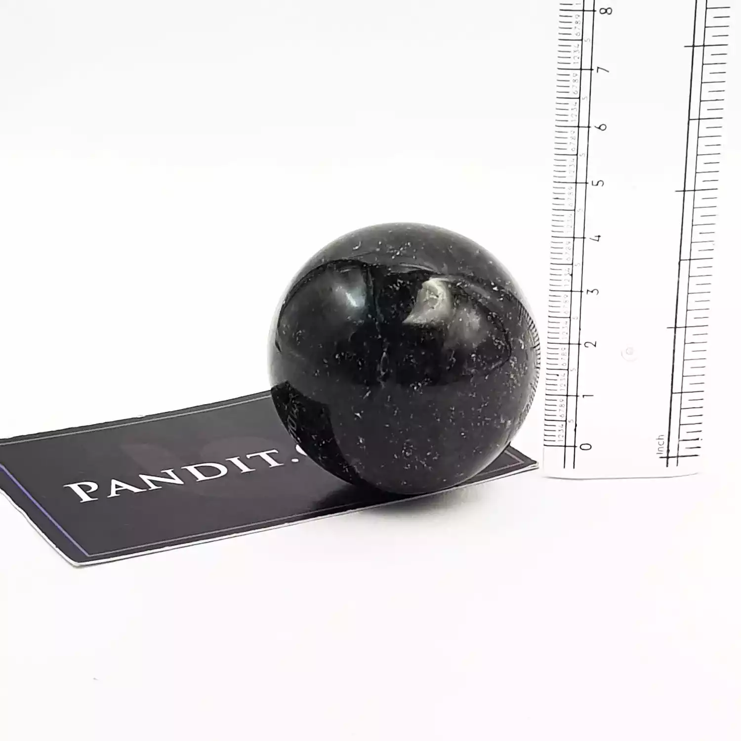 Indigo Gabbro Crystal Ball - For Deep Meditation Practices - Image 3