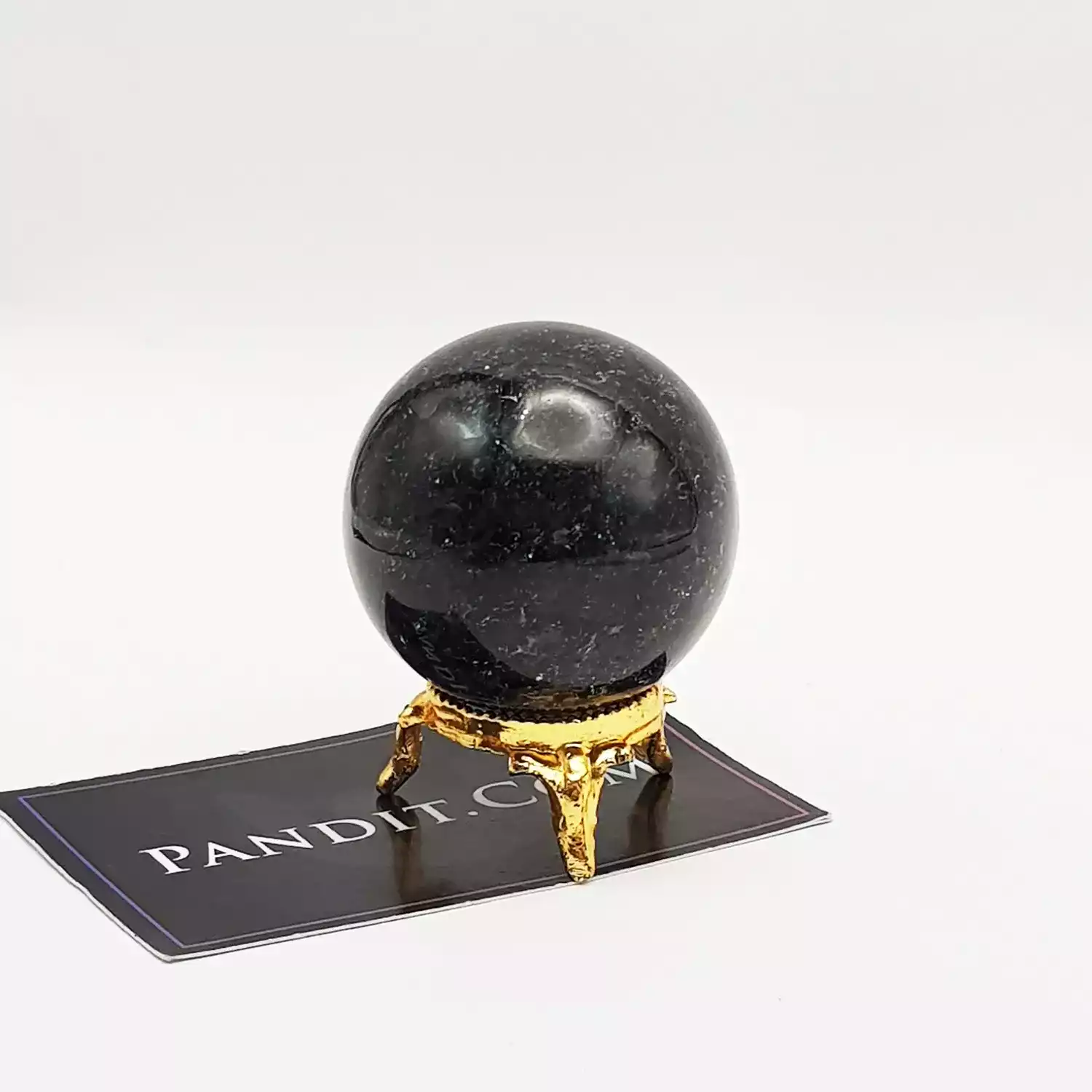 Indigo Gabbro Crystal Ball - For Deep Meditation Practices - Image 4
