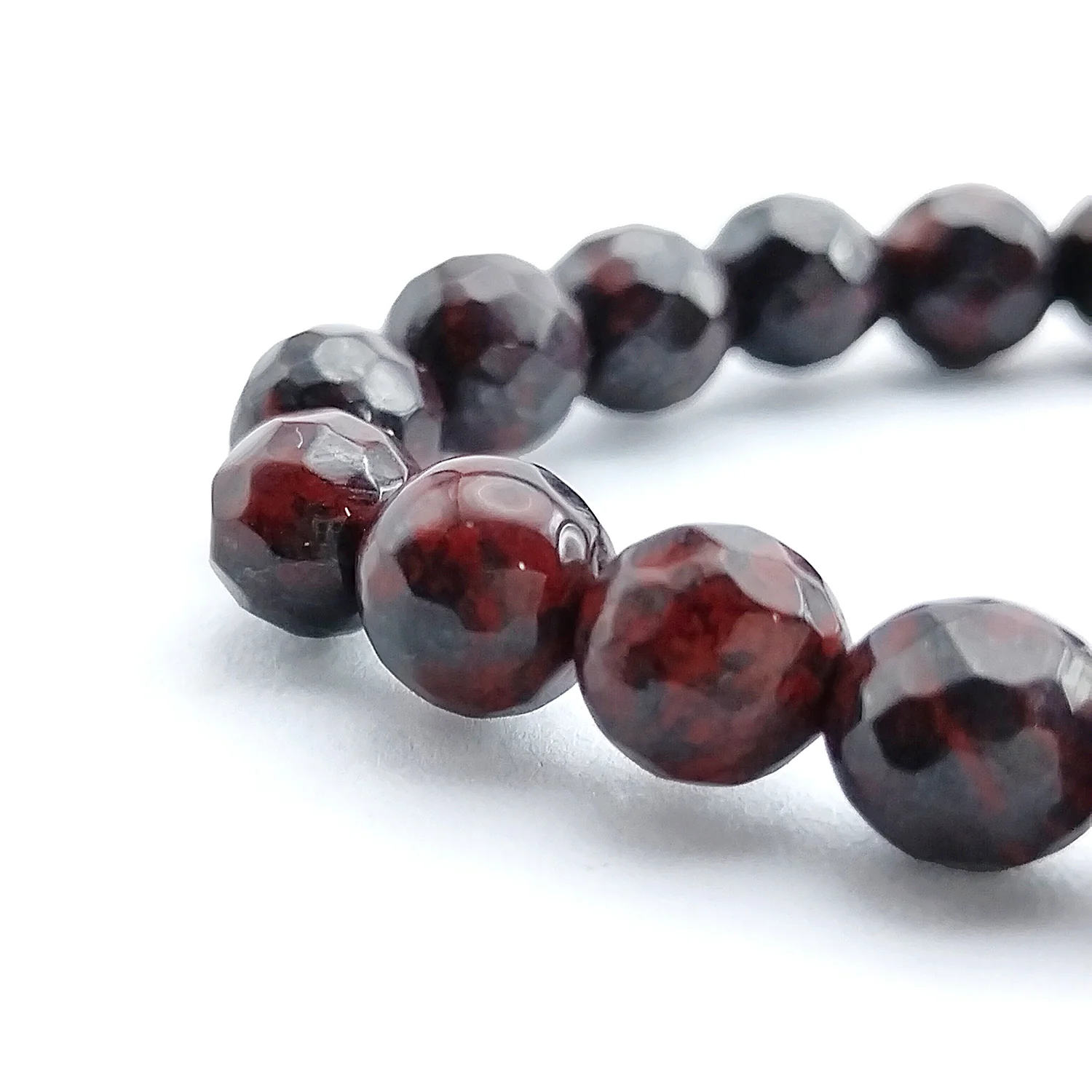 Iron Tiger Eye Diamond Cut Bracelet - For Strength & Focus - Image 7