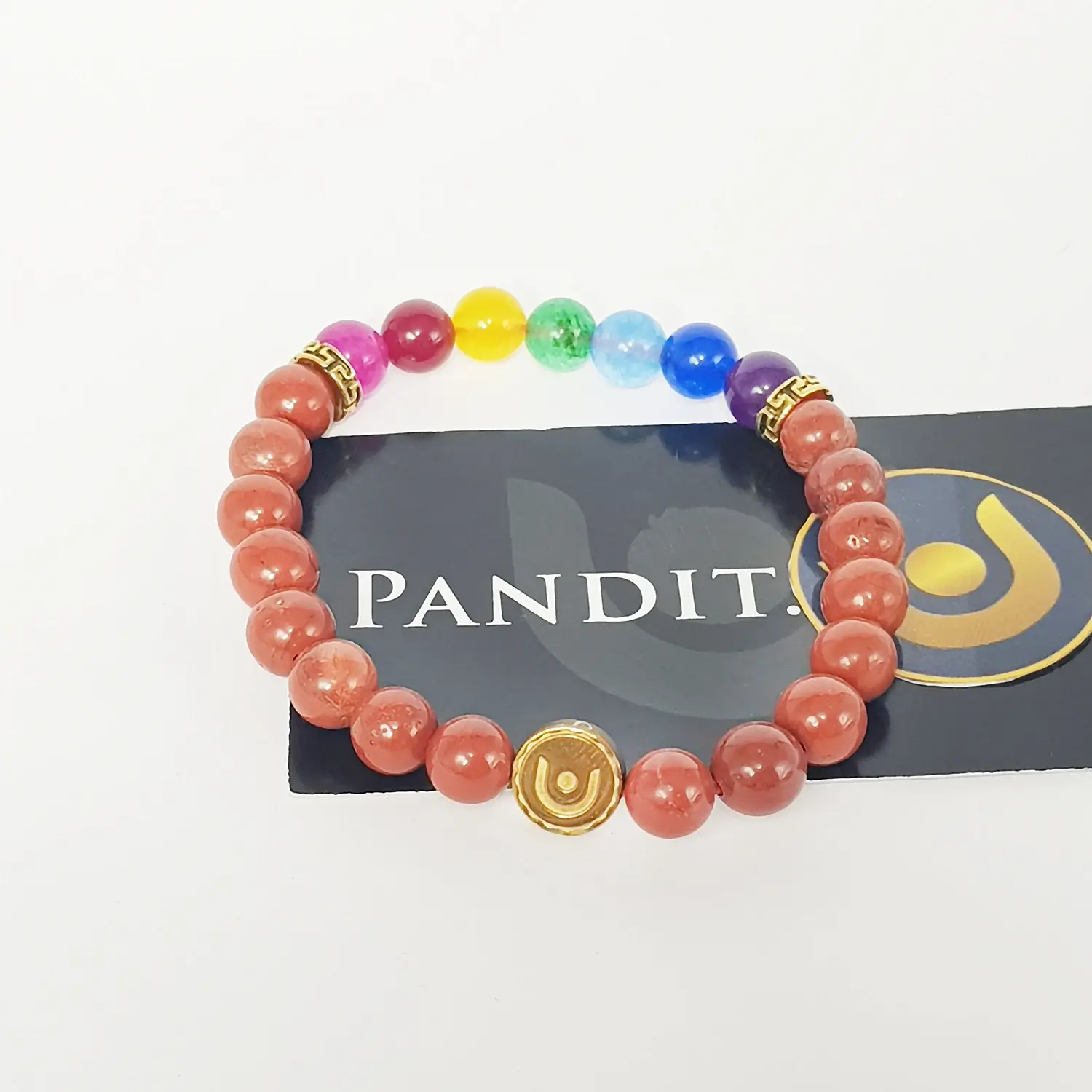 Jasper 7 Chakra Bracelet - Helps with Money and Business - Image 3